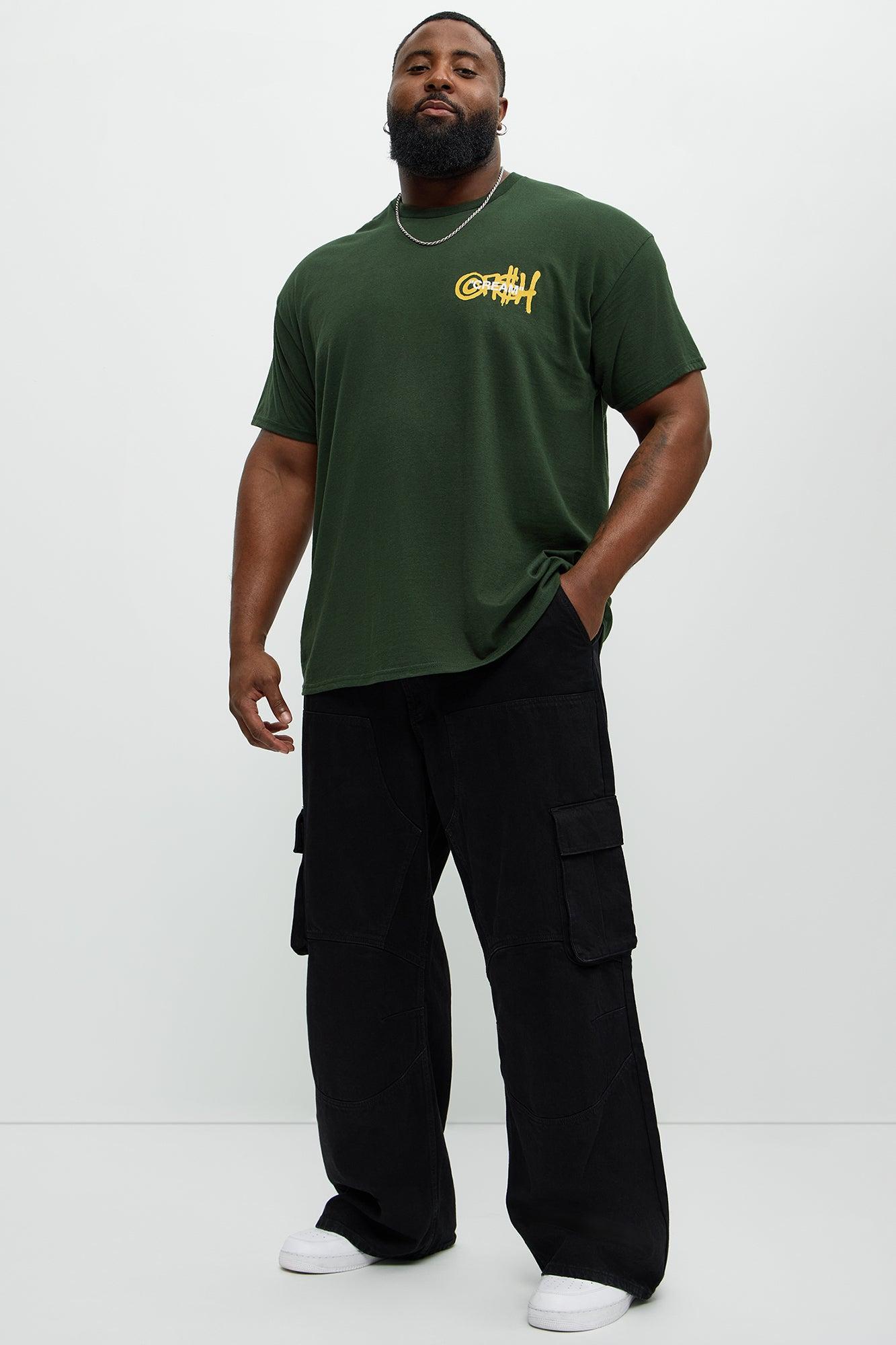 Cash Forever Short Sleeve Tee - Green Product Image