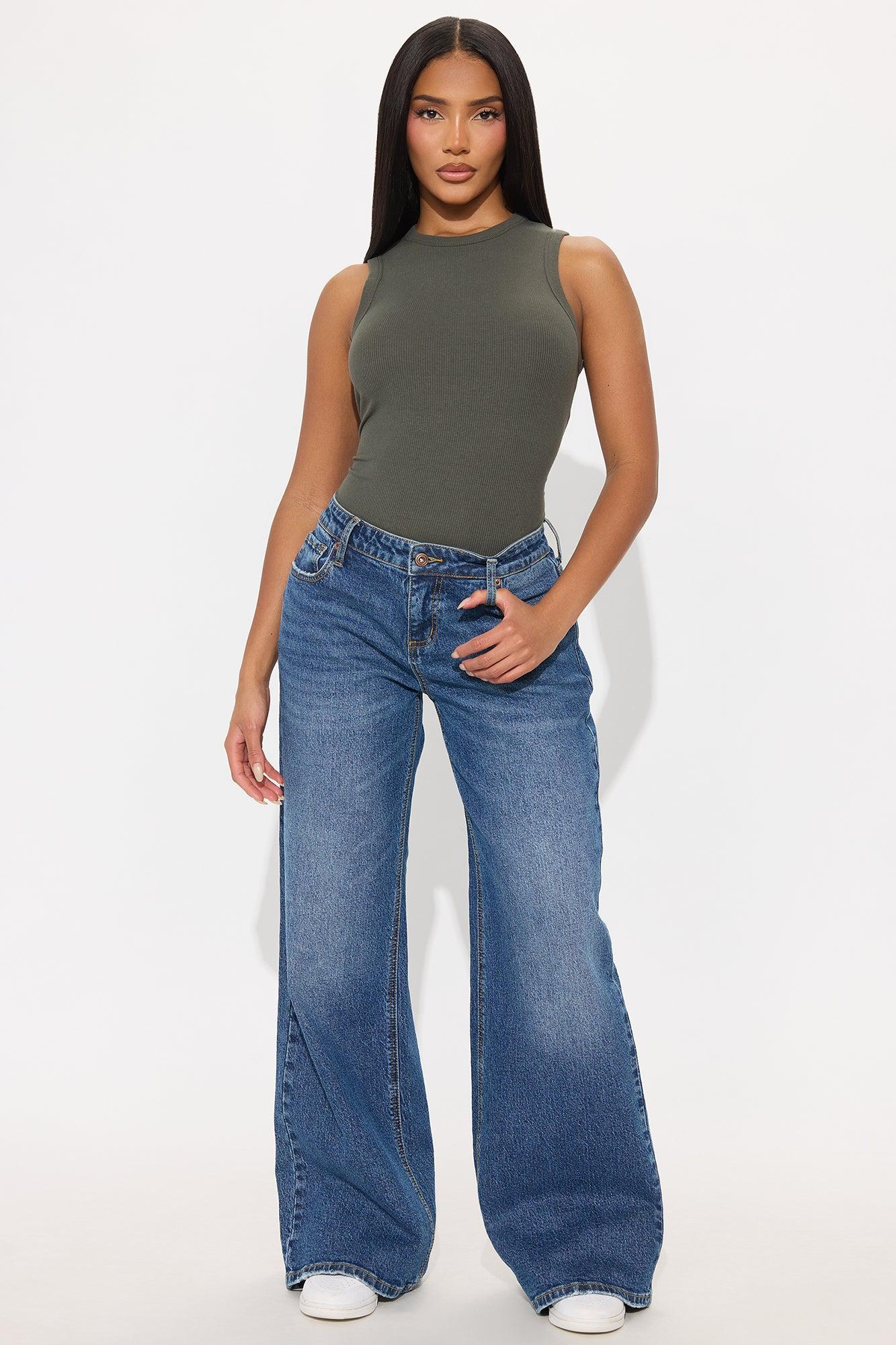 Lily Ribbed Tank - Olive 1 Female Product Image