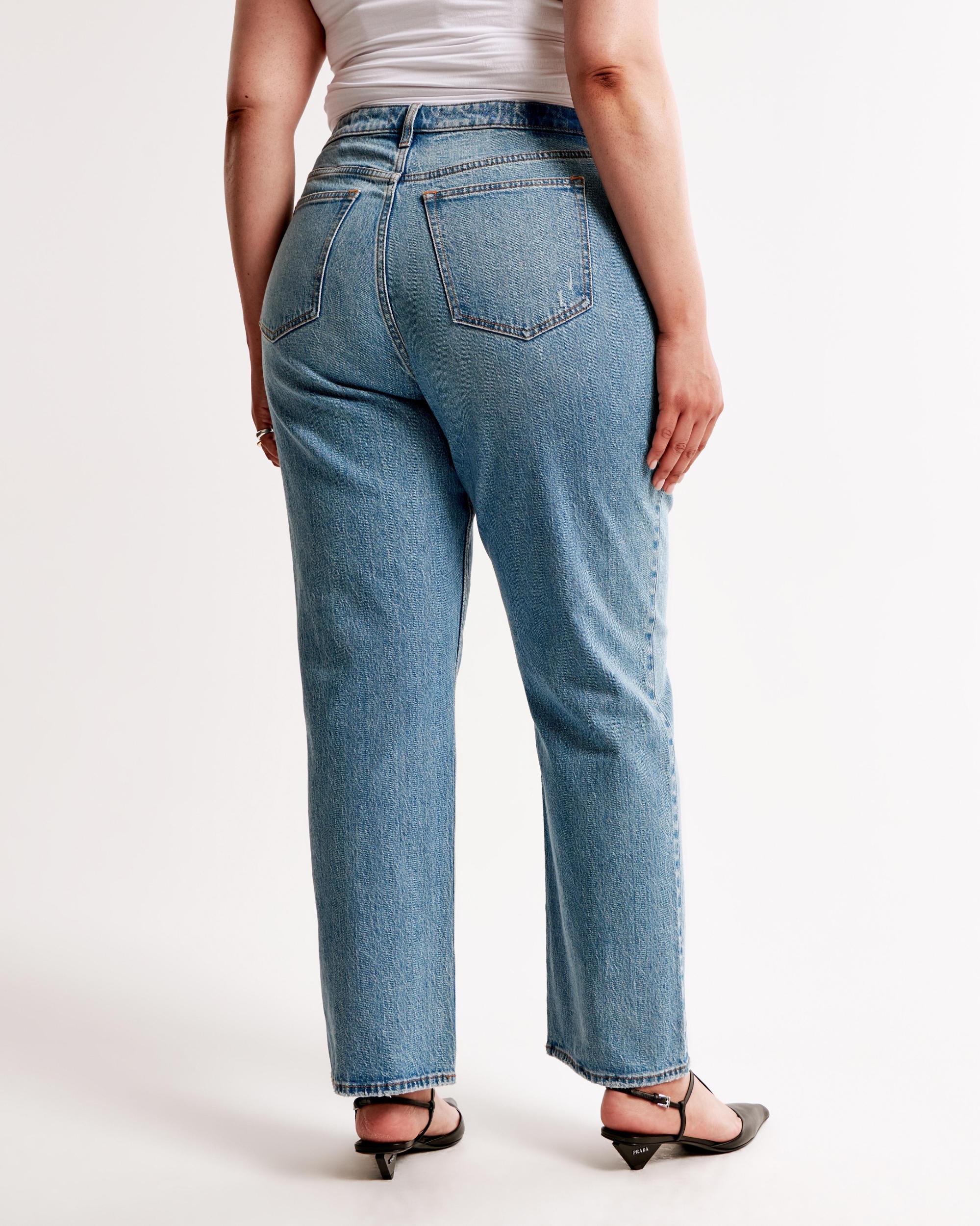 High Rise Vintage Straight Jean Product Image