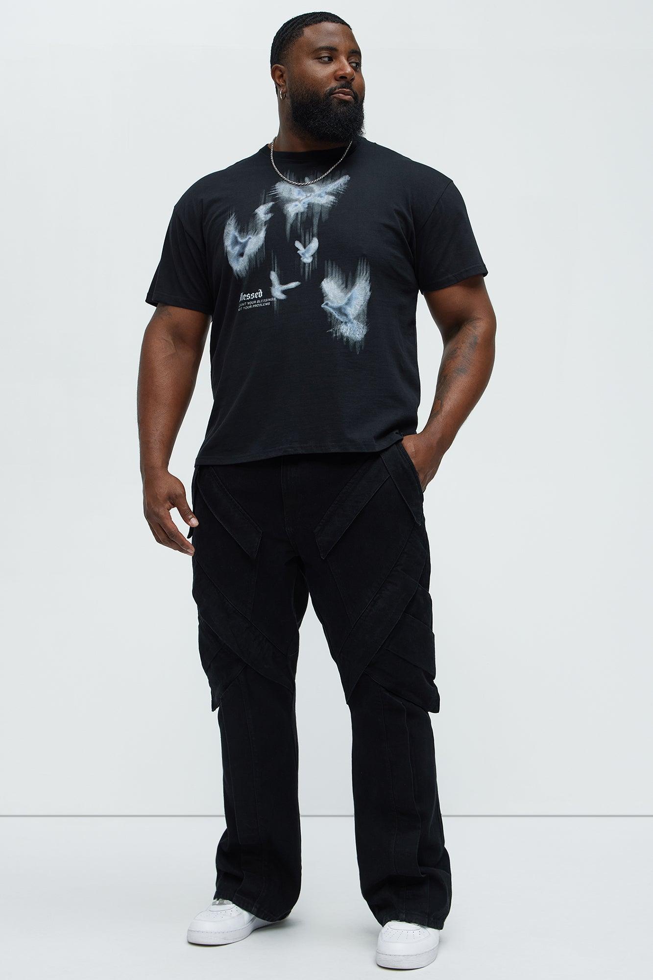 Blessed And Free Short Sleeve Tee - Black Product Image