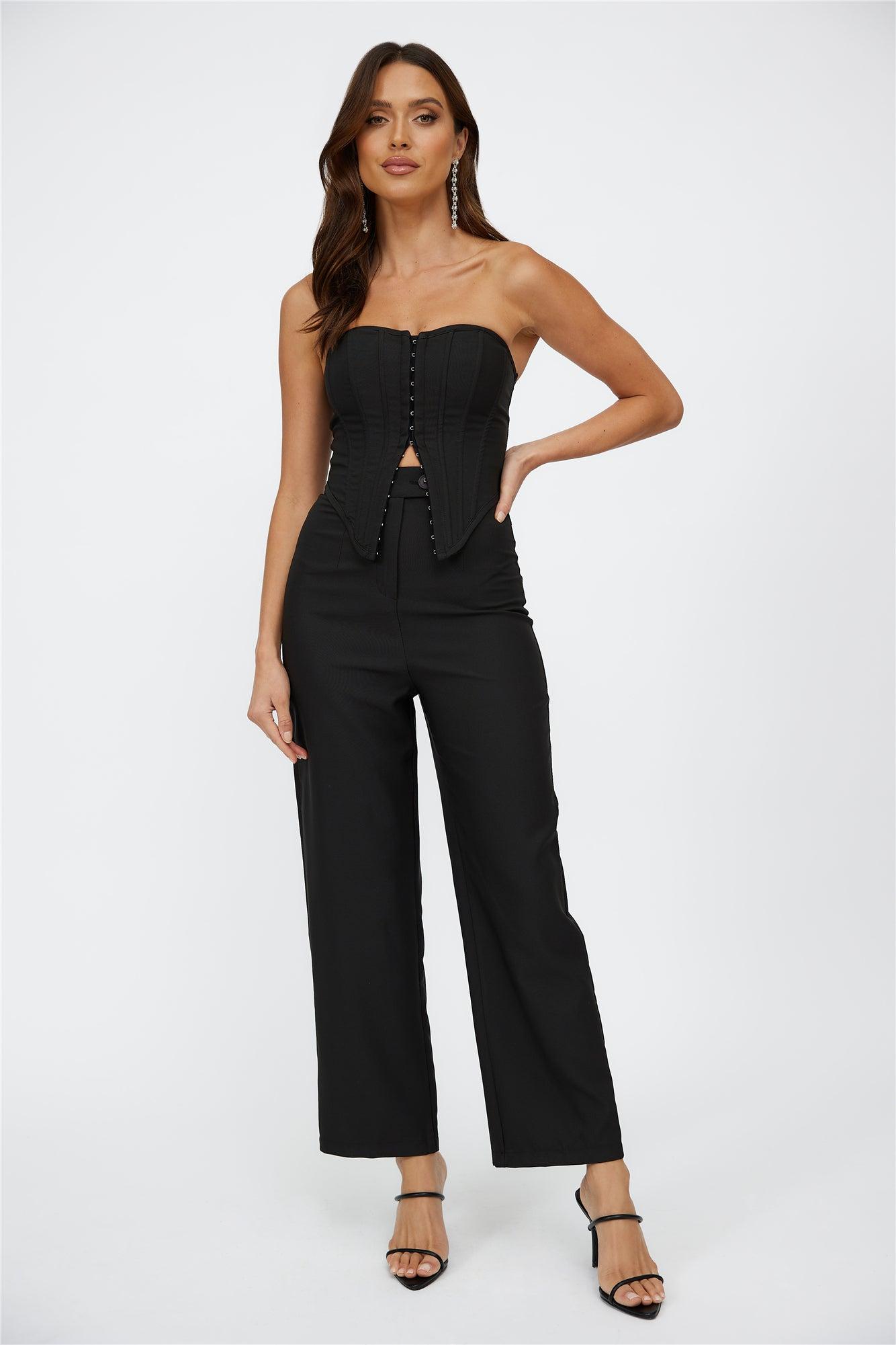 Craving Us Pants Black Product Image