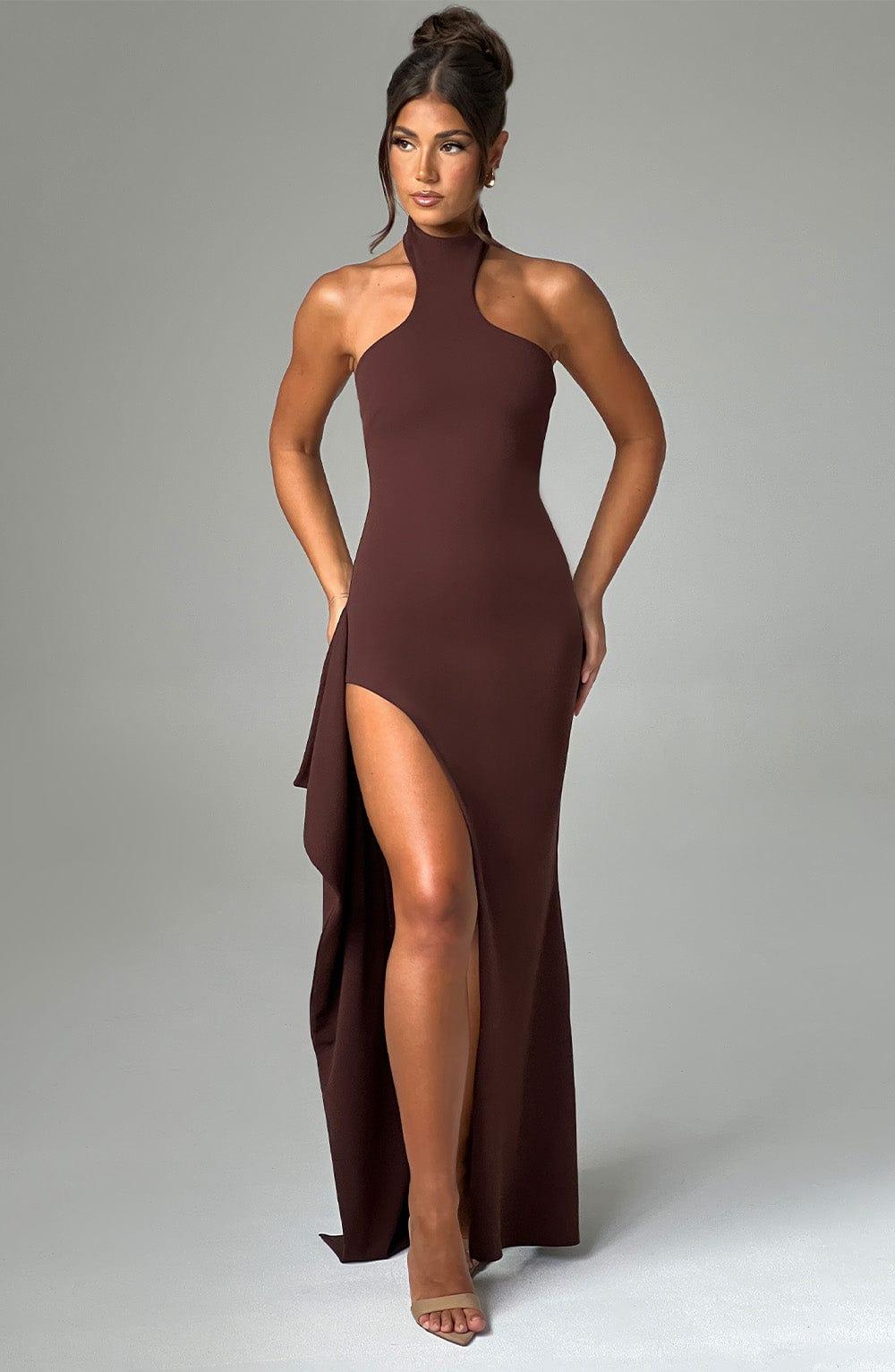 Isadora Maxi Dress - Chocolate Product Image