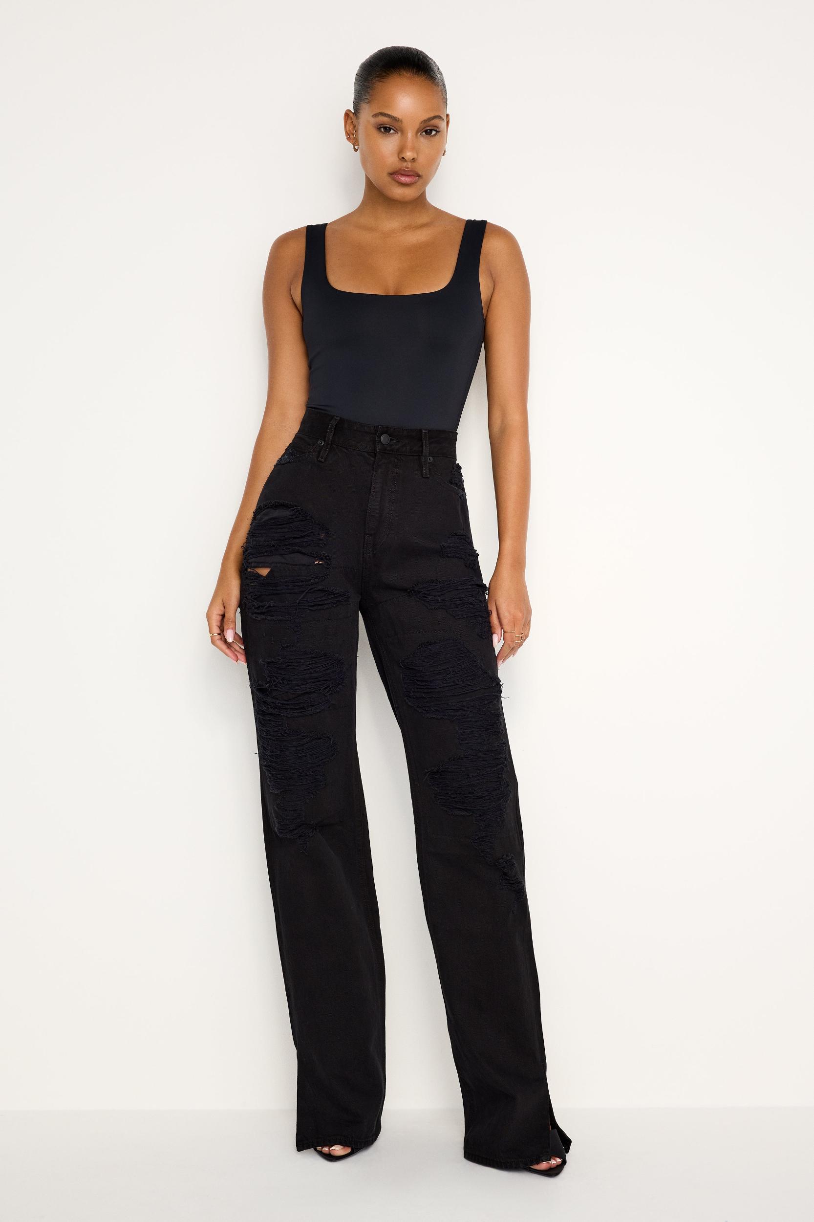 THE KHLOÉ JEAN LONG | BLACK349 Product Image