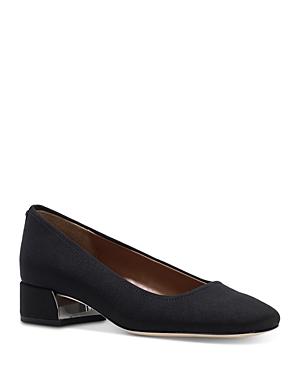 Donald Pliner Womens Square Toe Block Heel Pumps Product Image