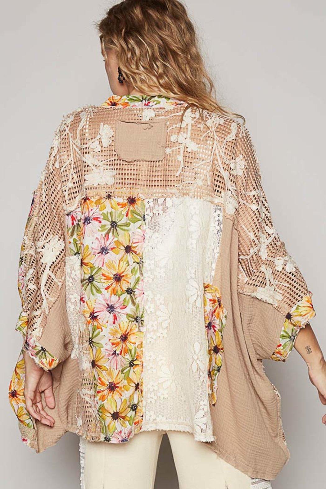 Oversized Open Cardigan Product Image