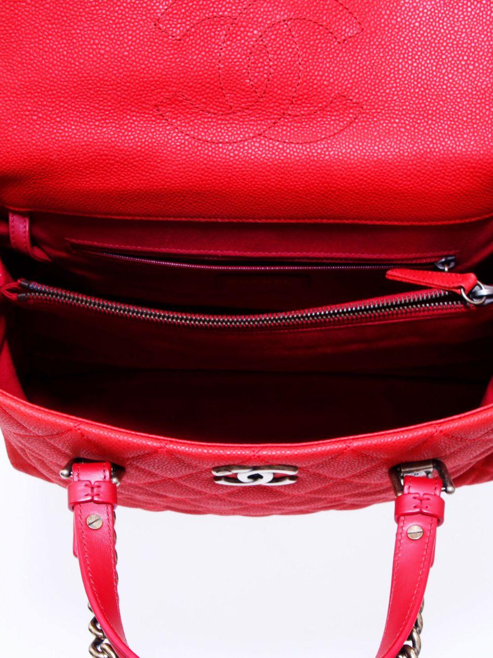 2012 CC diamond-quilted tote bag Product Image