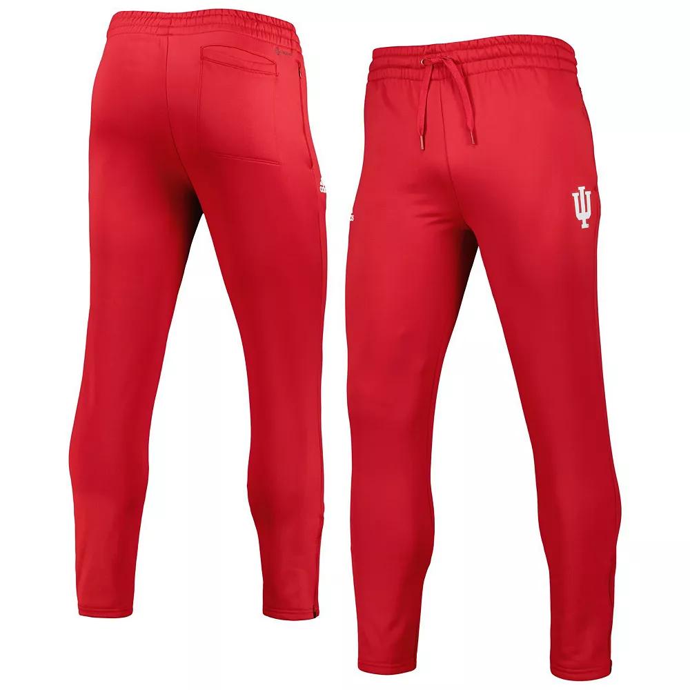 Men's adidas Crimson Indiana Hoosiers AEROREADY Tapered Pants, Size: 2XL Product Image