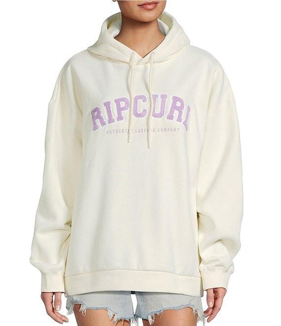 Rip Curl Varsity Long Sleeve Fleece Coordinating Hoodie Product Image