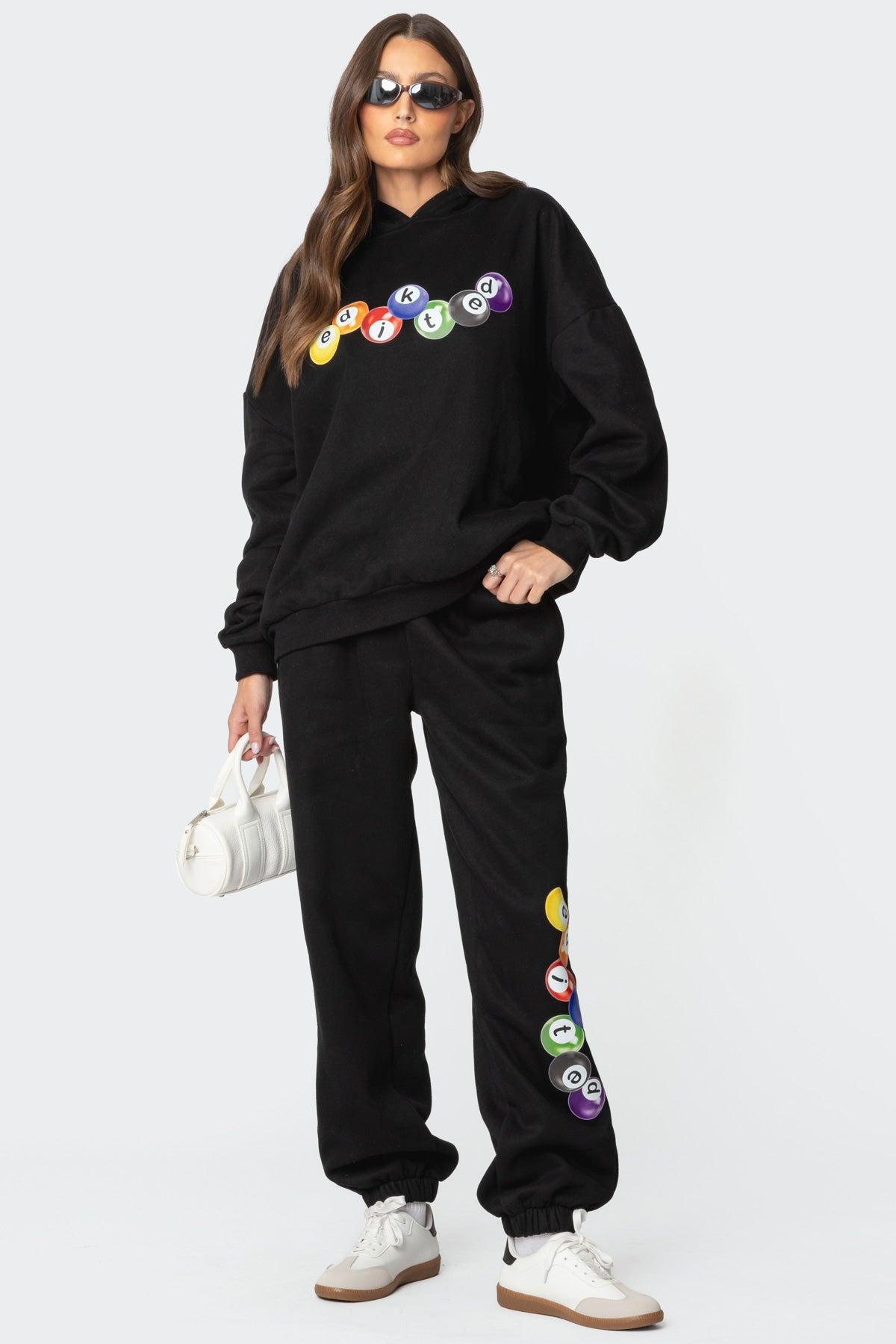 Billiard Oversized Sweatpants Product Image