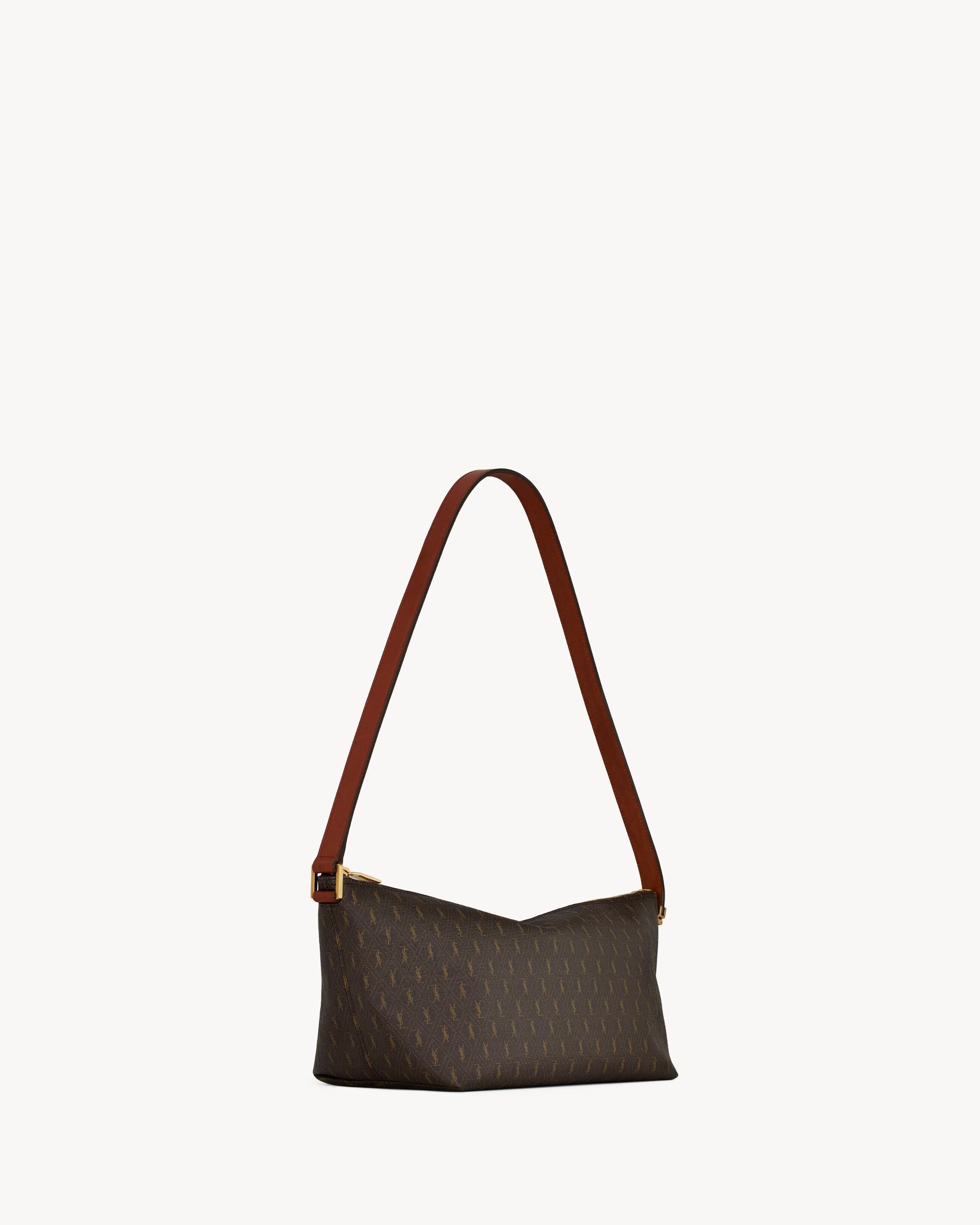LE MONOGRAMME CROSSBODY BAG IN CASSANDRE CANVAS AND SMOOTH LEATHER Product Image