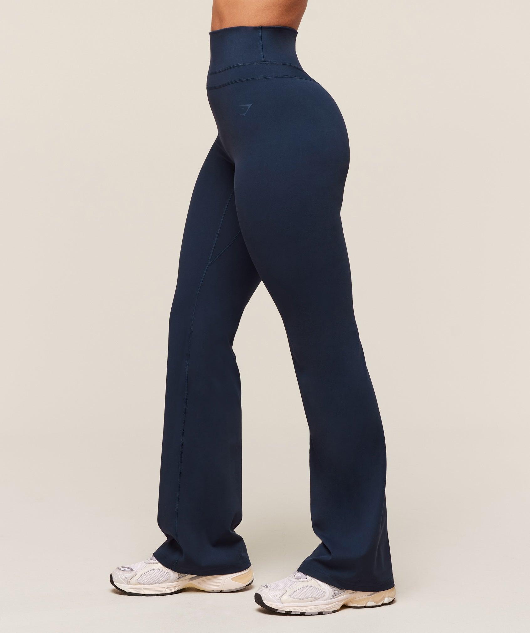 Gymshark Whitney Flared Leggings - Navy Female Product Image