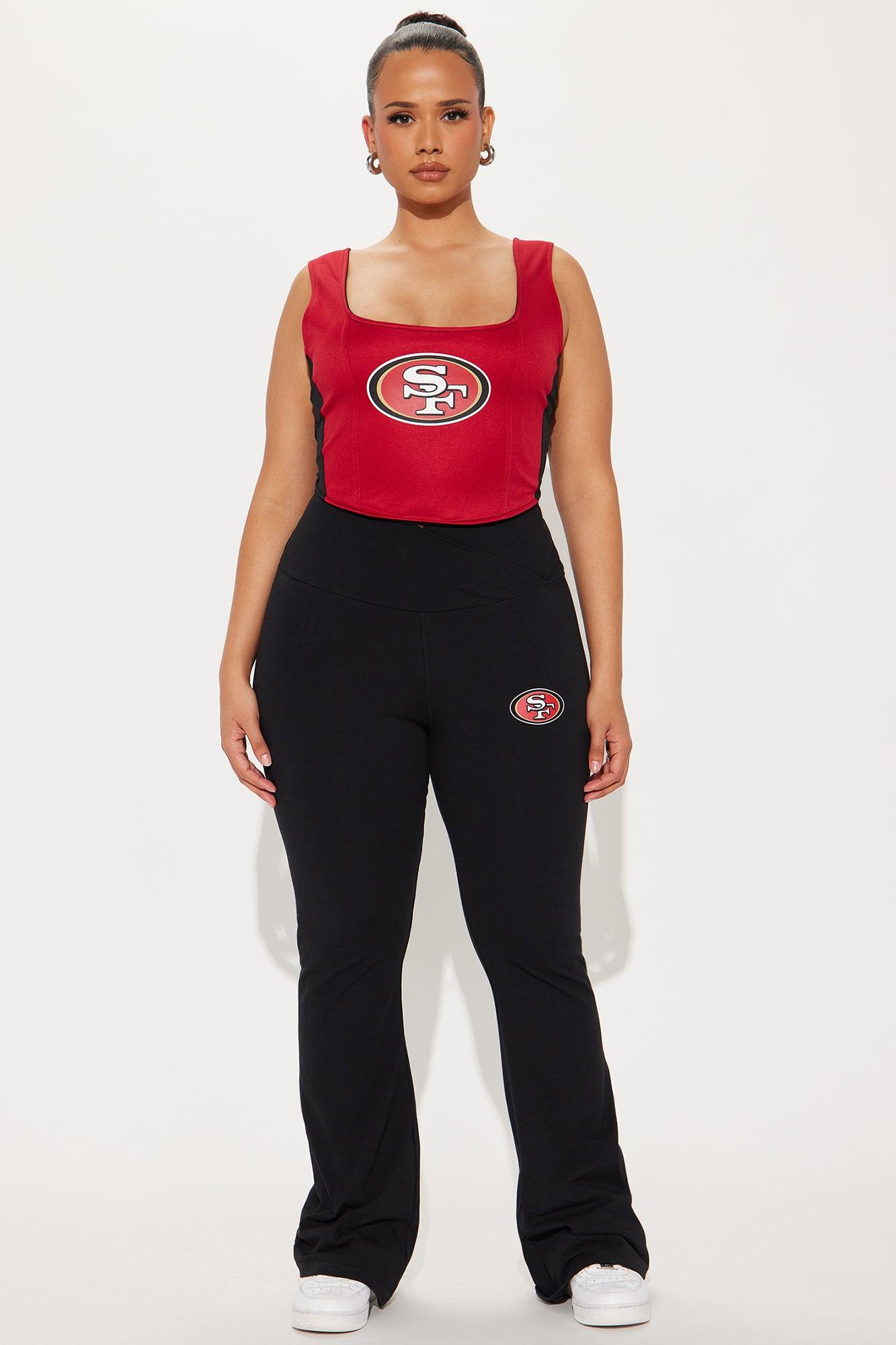 Faithful To The Bay 49ers Flare Pant - Black Product Image