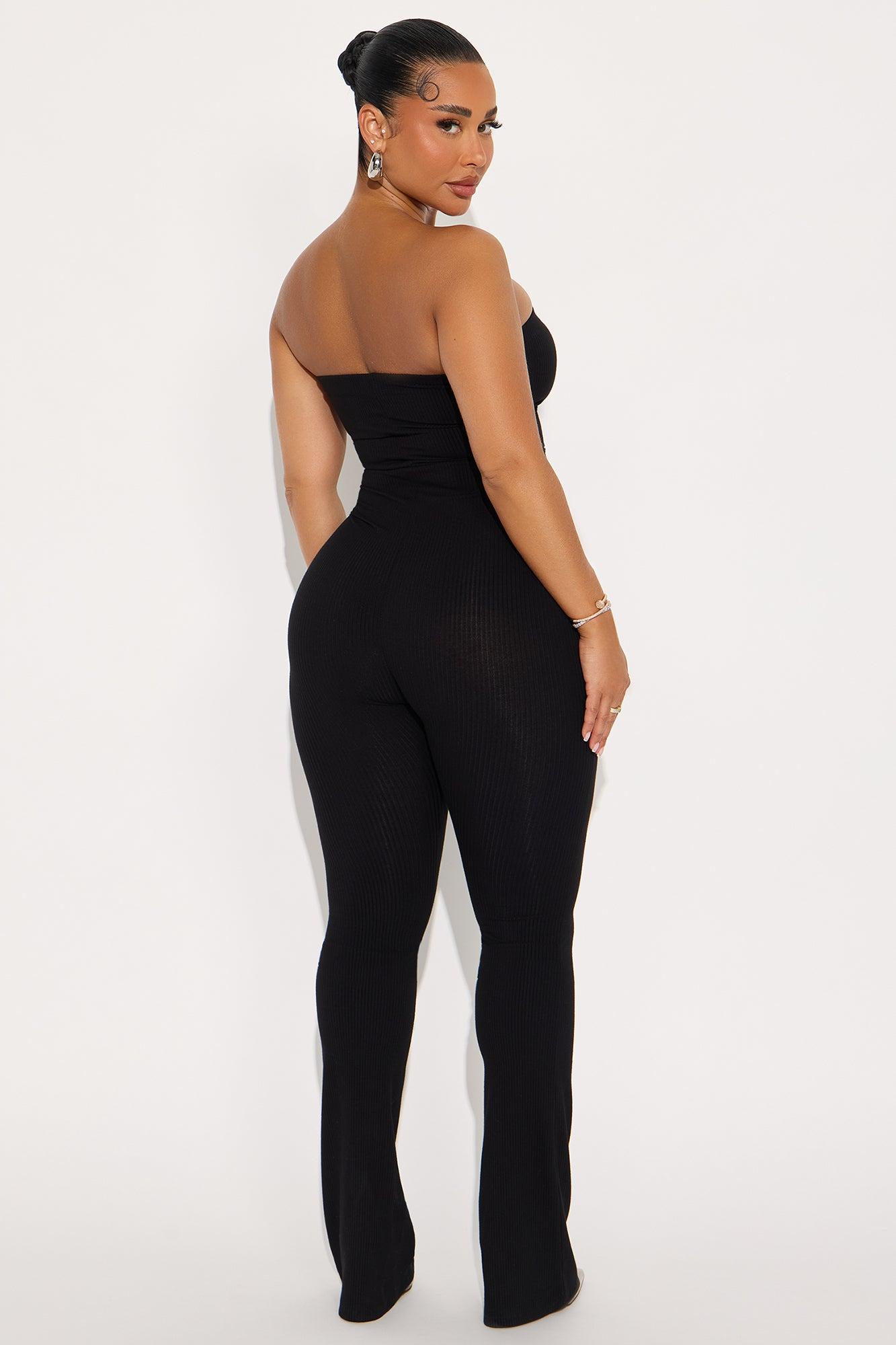 Alayna Snatched Jumpsuit - Black Female Product Image