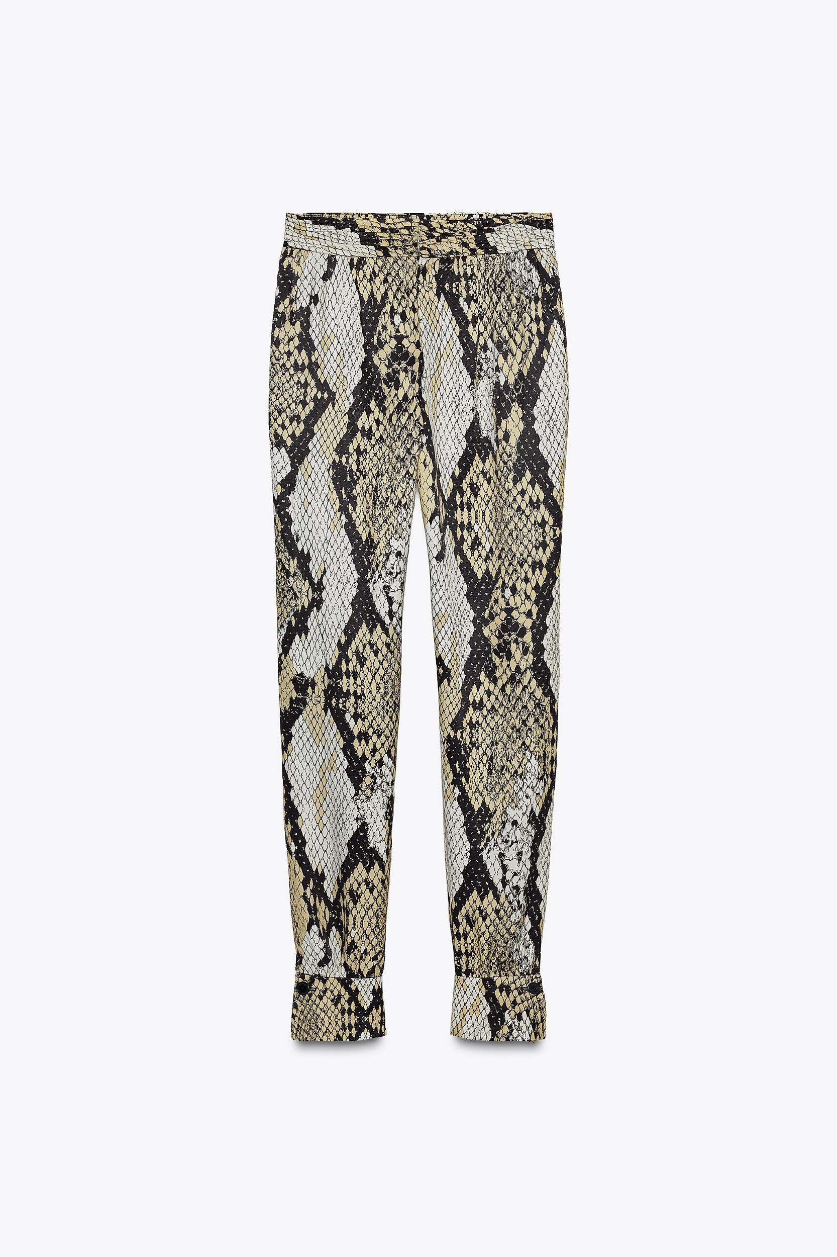 ZW COLLECTION ANIMAL PRINT PANTS Product Image