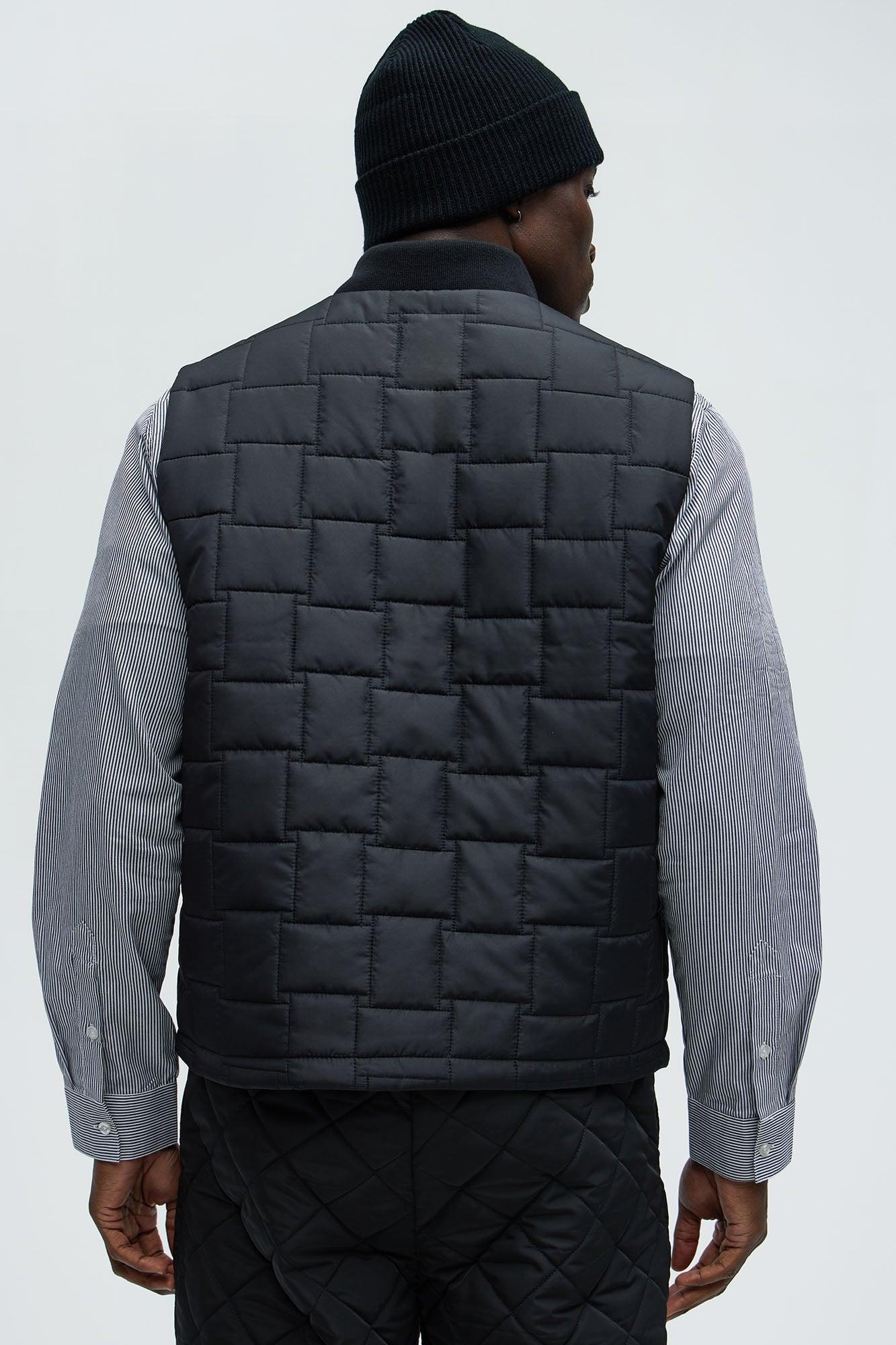 Scottie Quilted Vest - Black Product Image