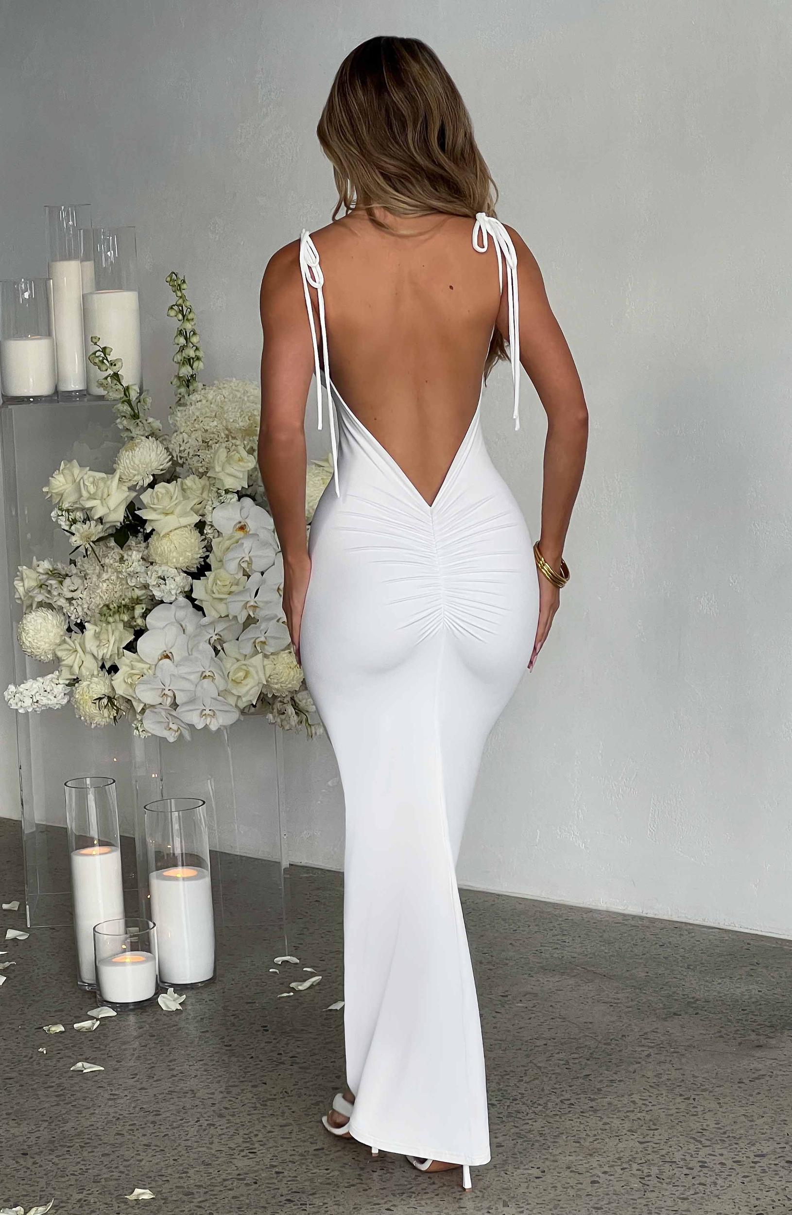 Sanya Maxi Dress - White Product Image