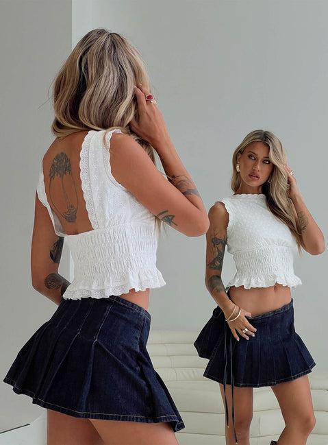 Asuka Top White Product Image