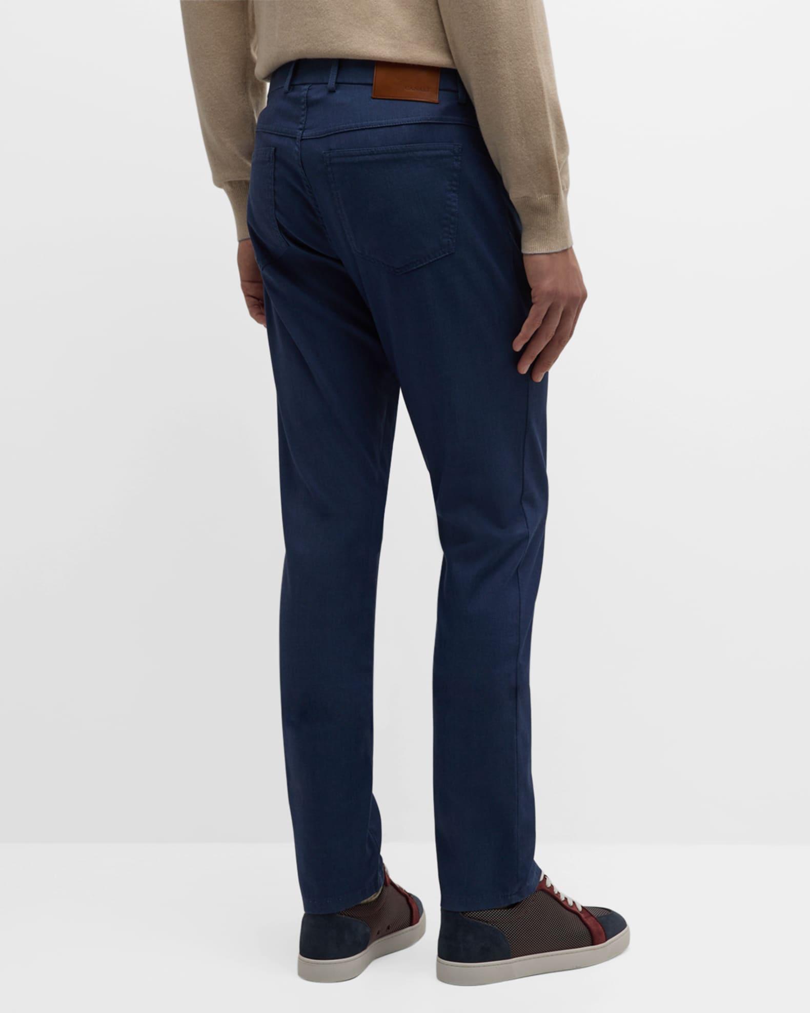Men's Solid 5-Pocket Pants Product Image