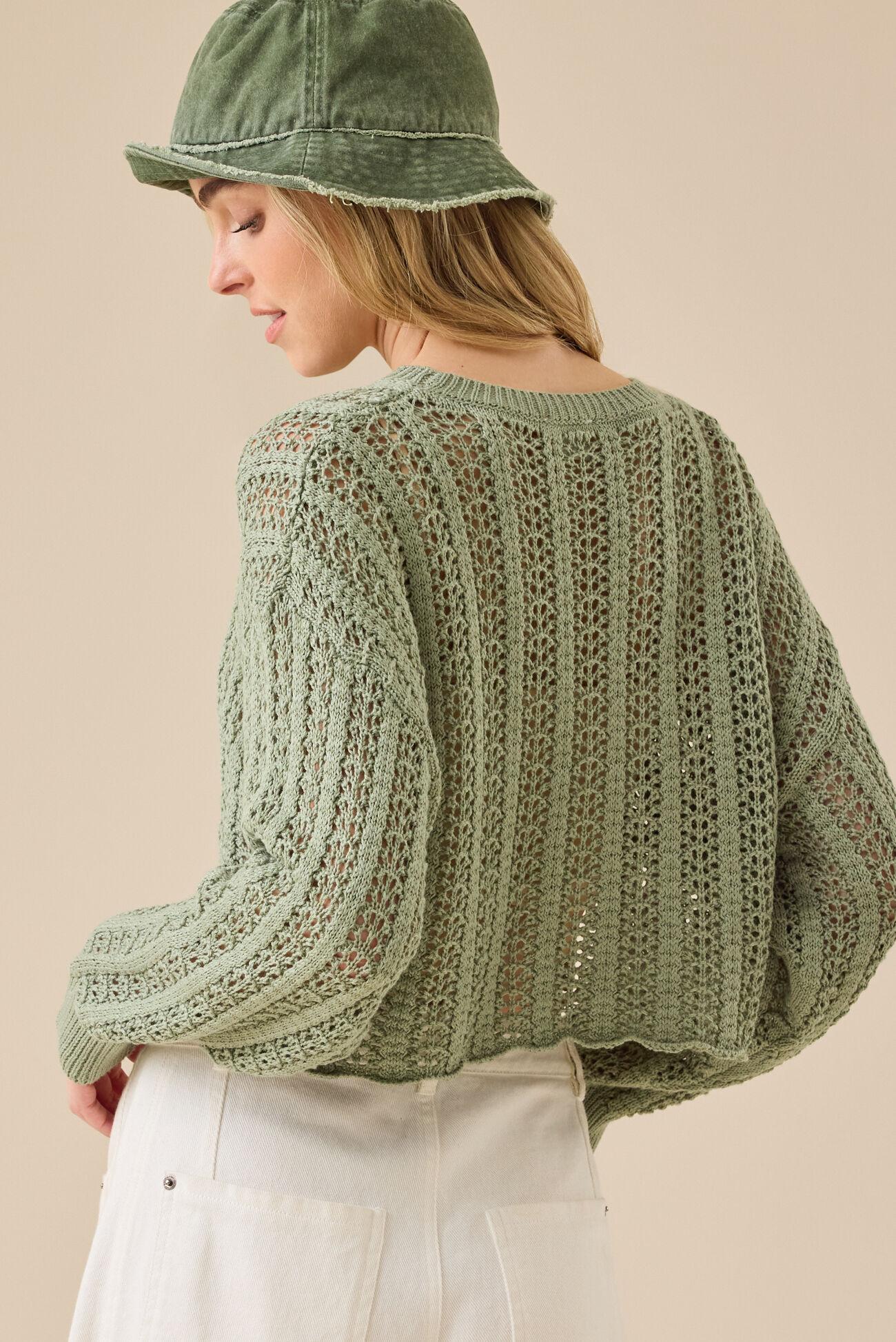 Anya Pointelle Sweater Product Image