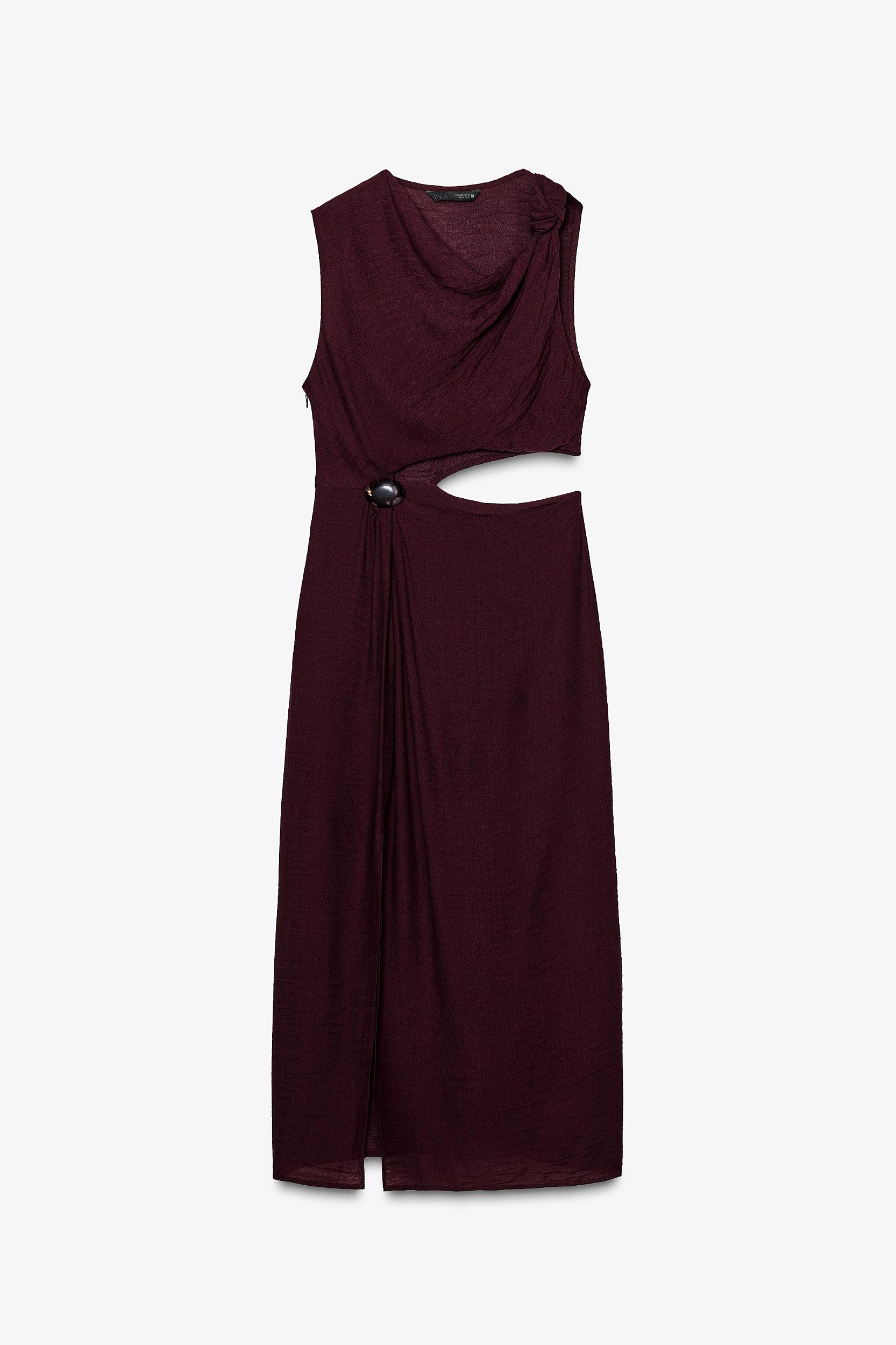 CUT OUT MIDI DRESS Product Image