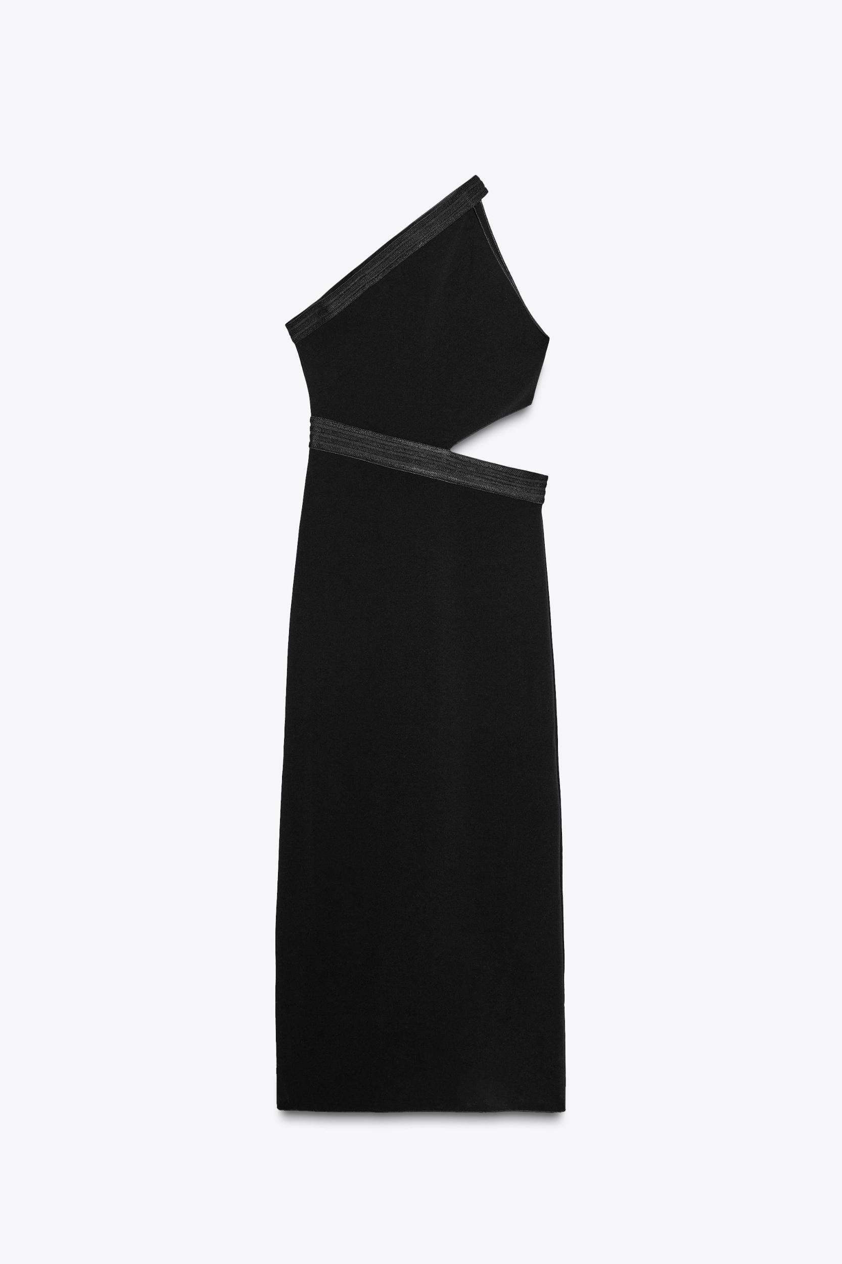 ASYMMETRIC STRETCH DRESS Product Image