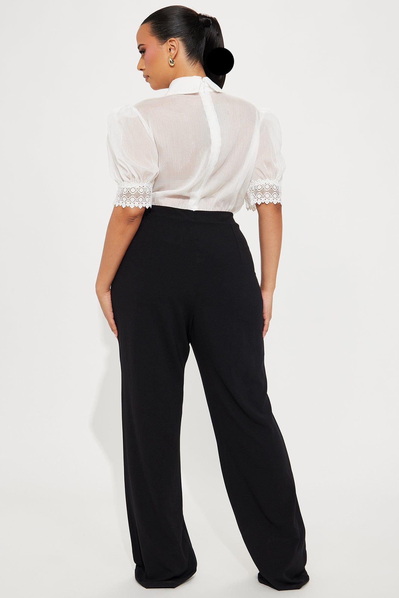 I Always Mean Business Jumpsuit - Black Product Image