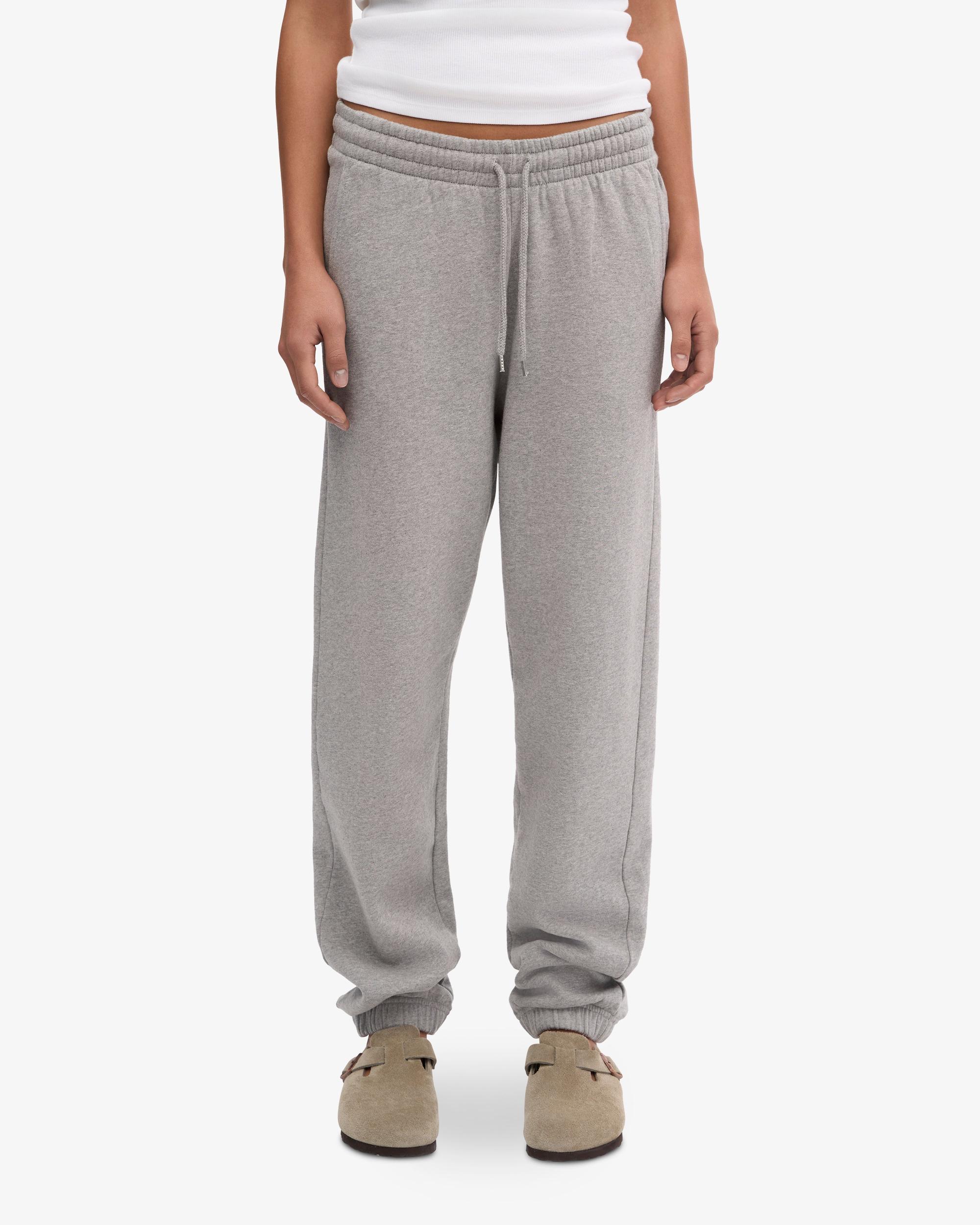 Organic Sweatpants - Heather Grey Product Image
