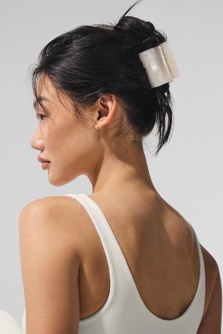 Effortless Claw Clip (2-Pack) - White Pearl Product Image