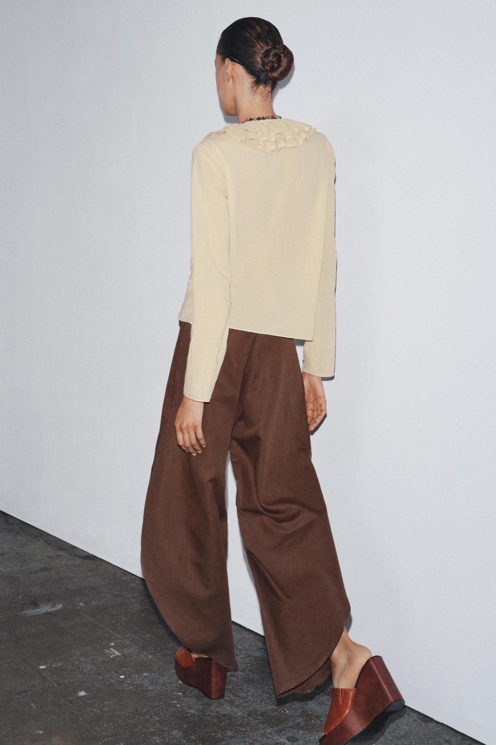 RUFFLED TOP ZW COLLECTION Product Image