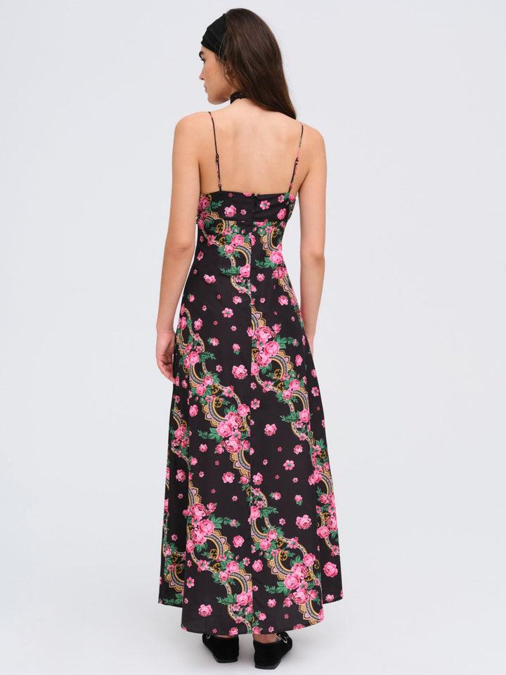 Justice Maxi Dress — Black Product Image