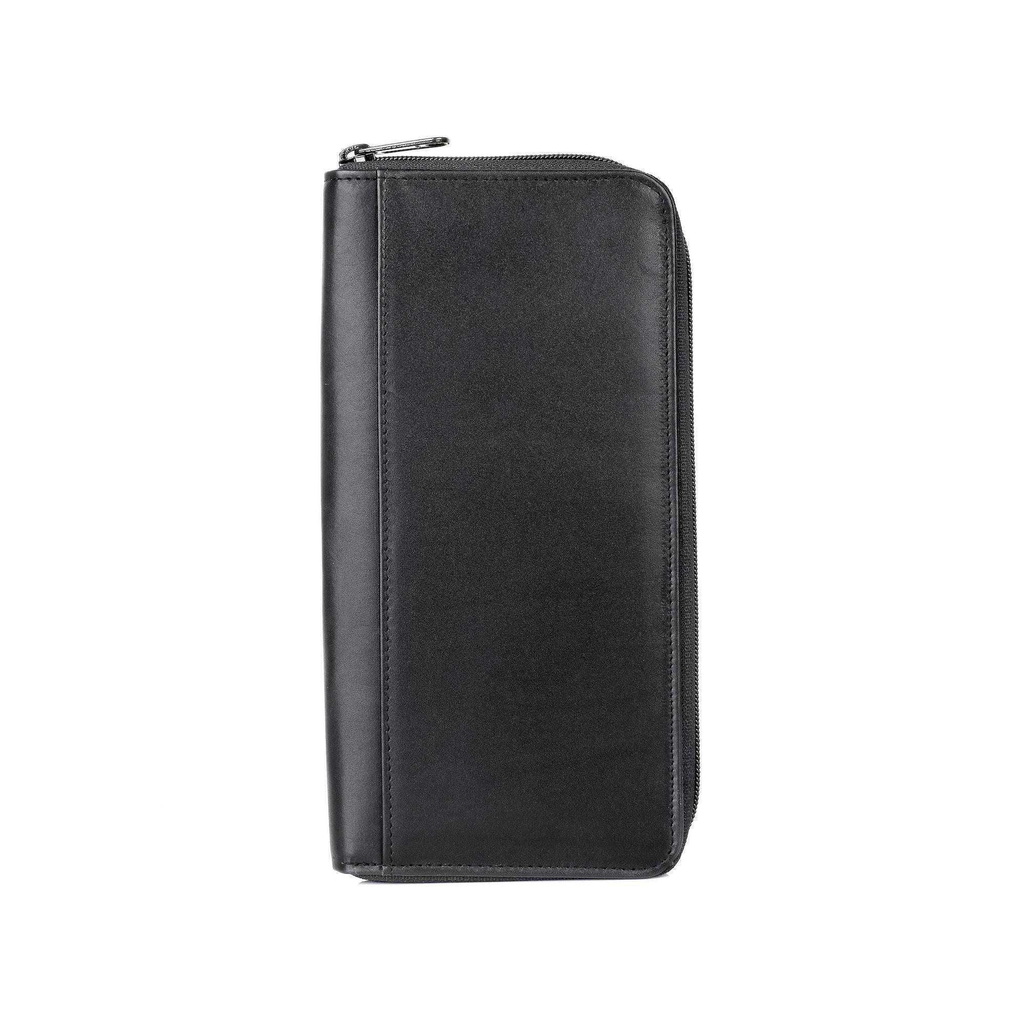 Men's Dopp Regatta Zipper Passport Organizer, Black Product Image