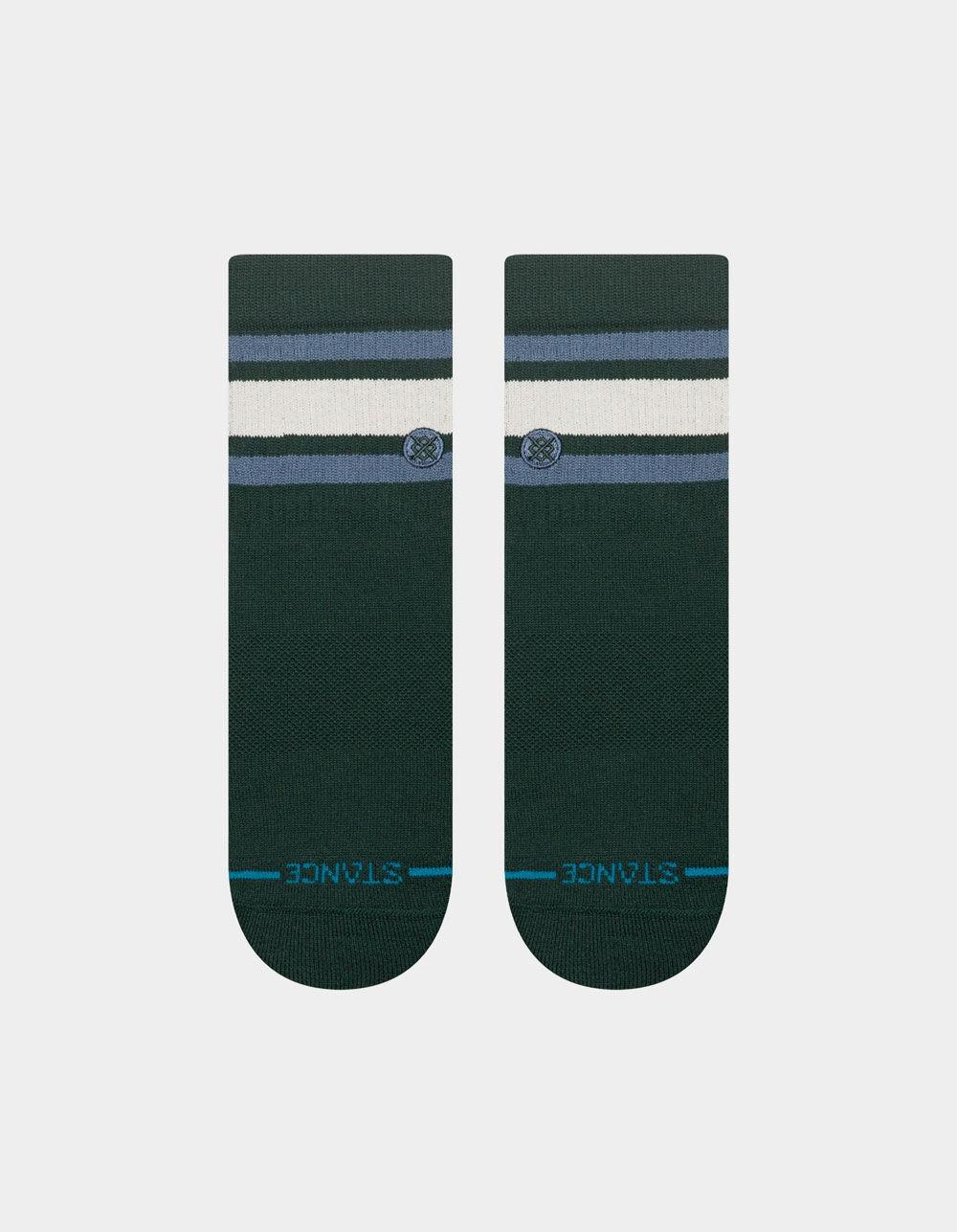STANCE Boyd Mens Quarter Socks - GREEN COMBO Product Image