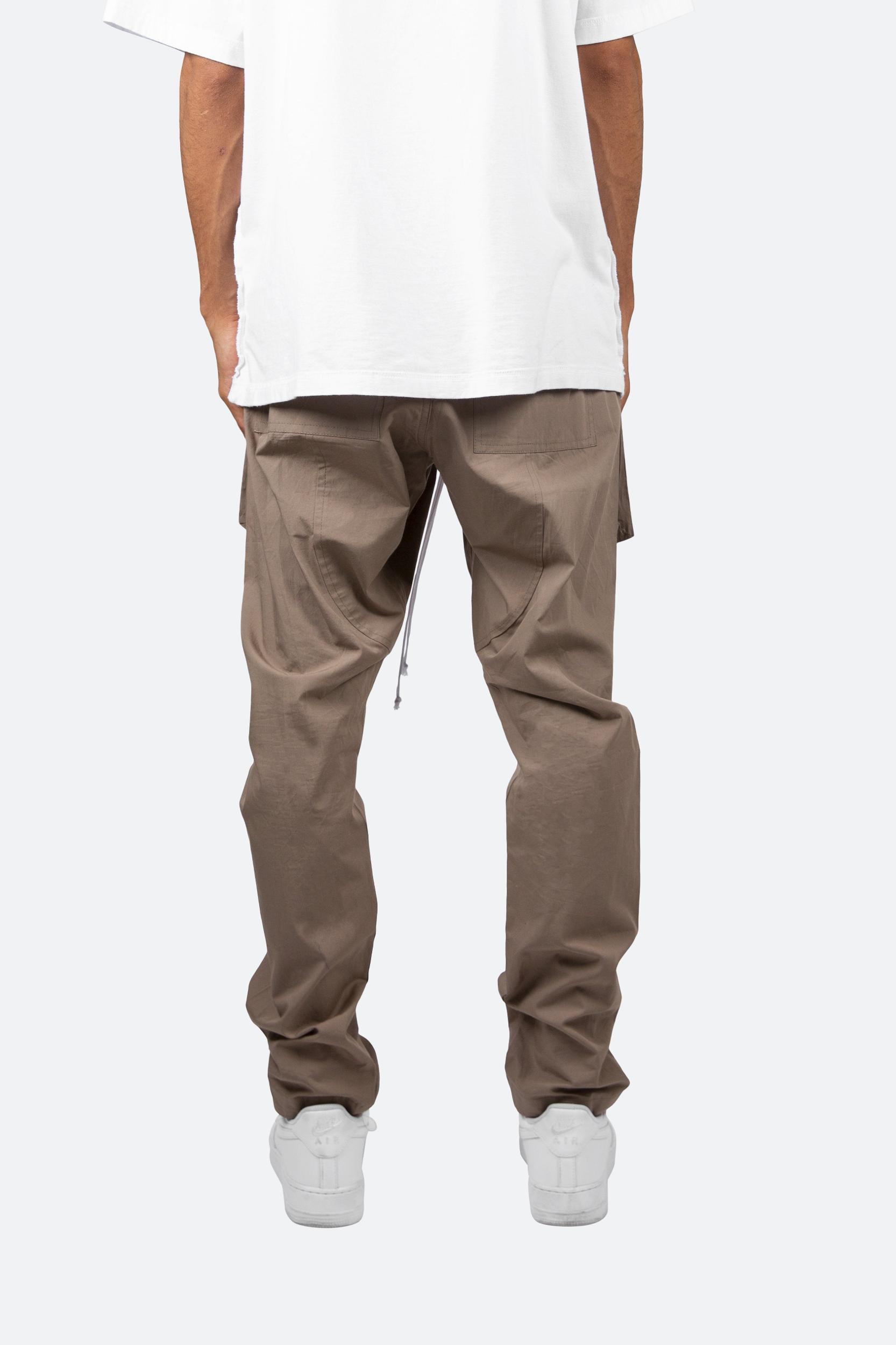 Drop Crotch Cargo Pants - Stone Product Image