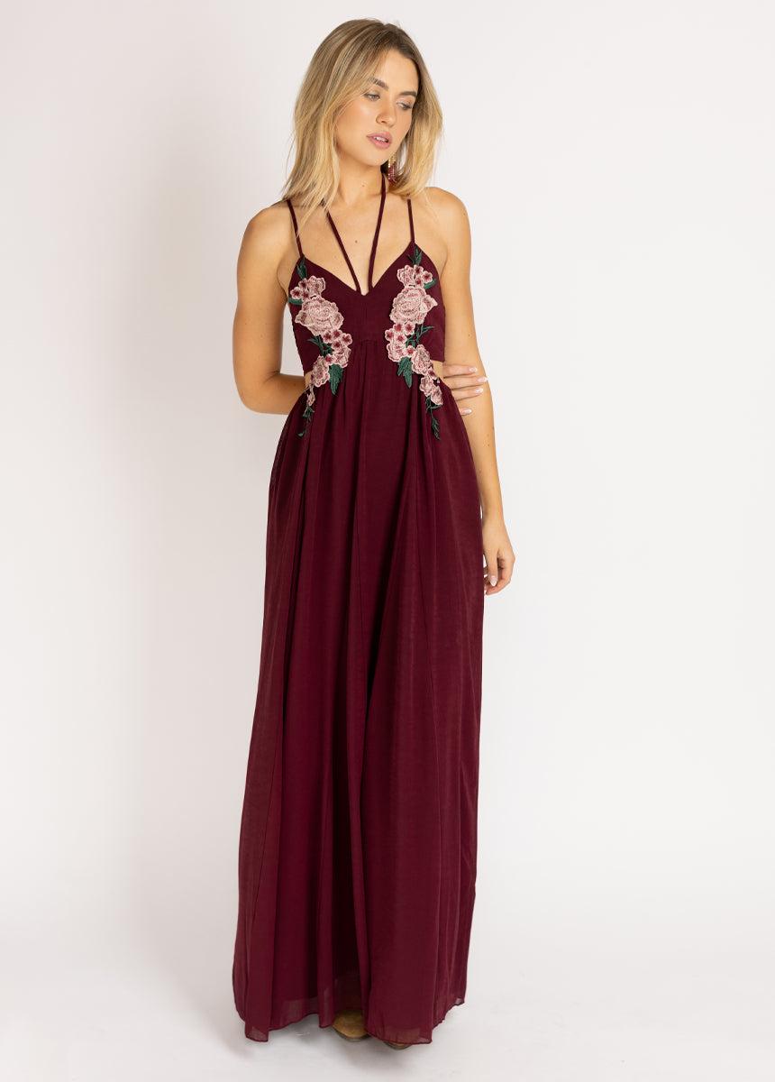 Mari Dress in Plum Female Product Image