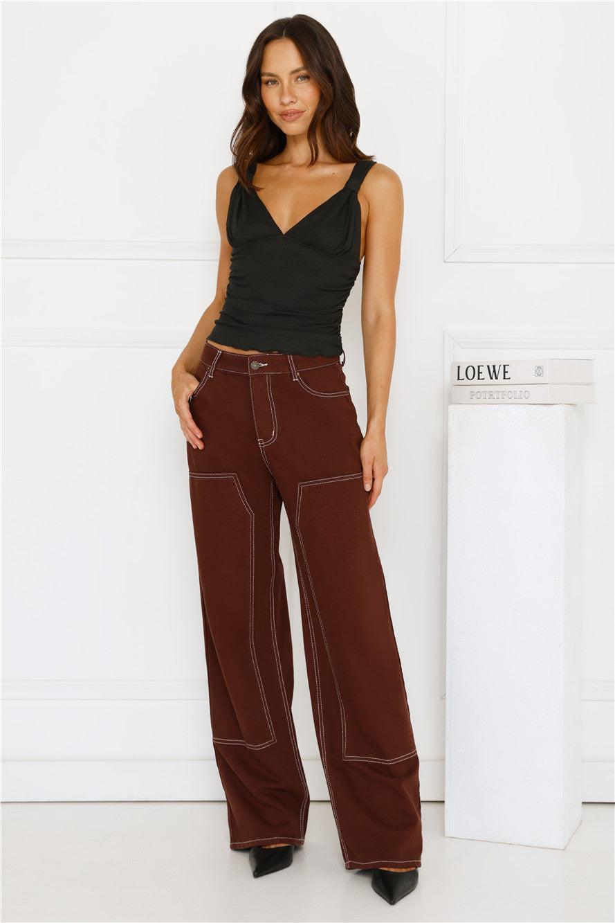 Sea Salt Air Top Black Product Image