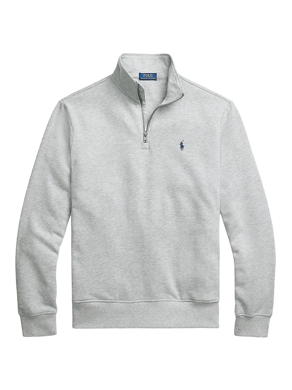 Mens RL Fleece Quarter-Zip Sweatshirt Product Image