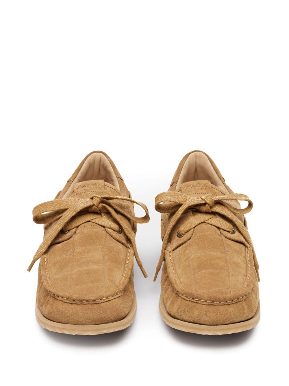 leather boat shoes  Product Image