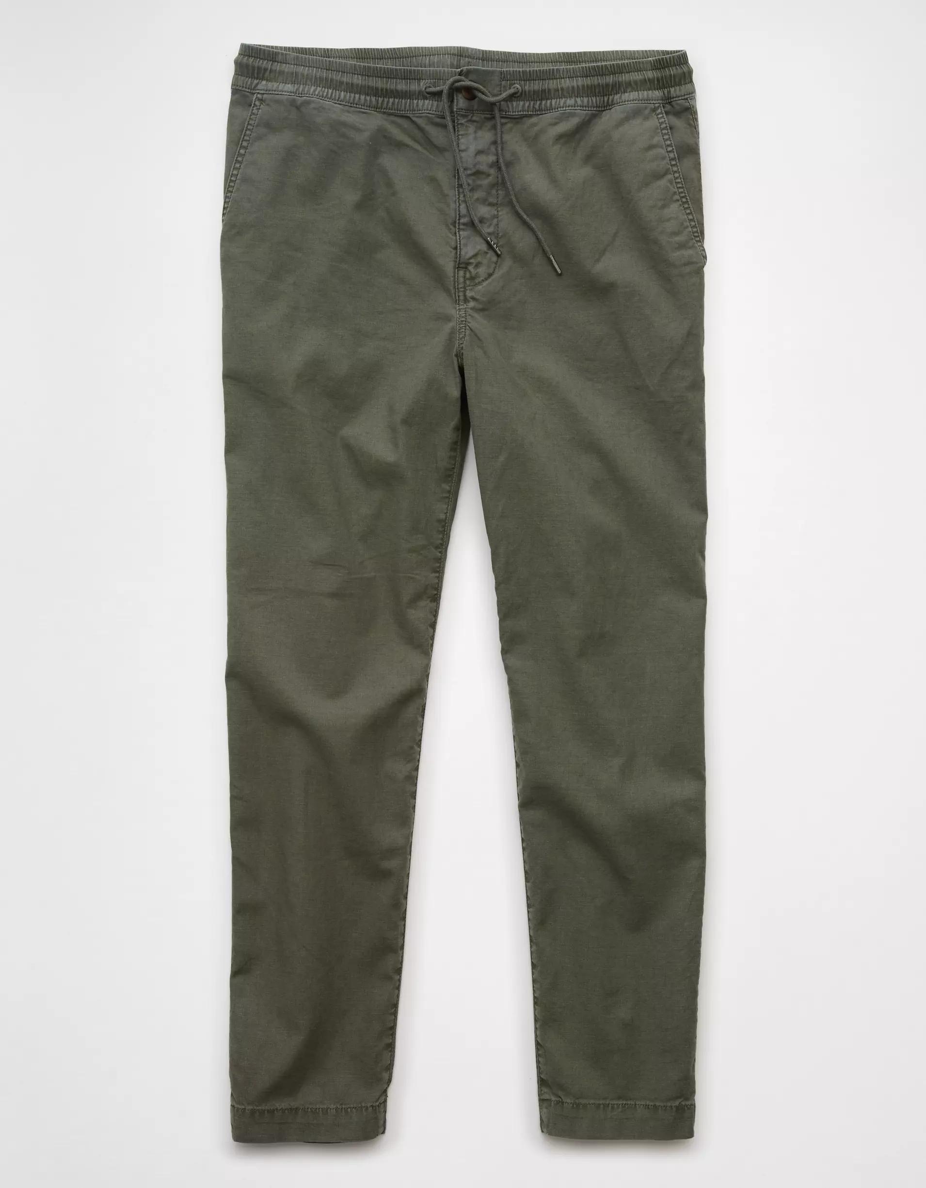 AE Flex Linen-Blend Athletic Fit Pull-On Pant Product Image