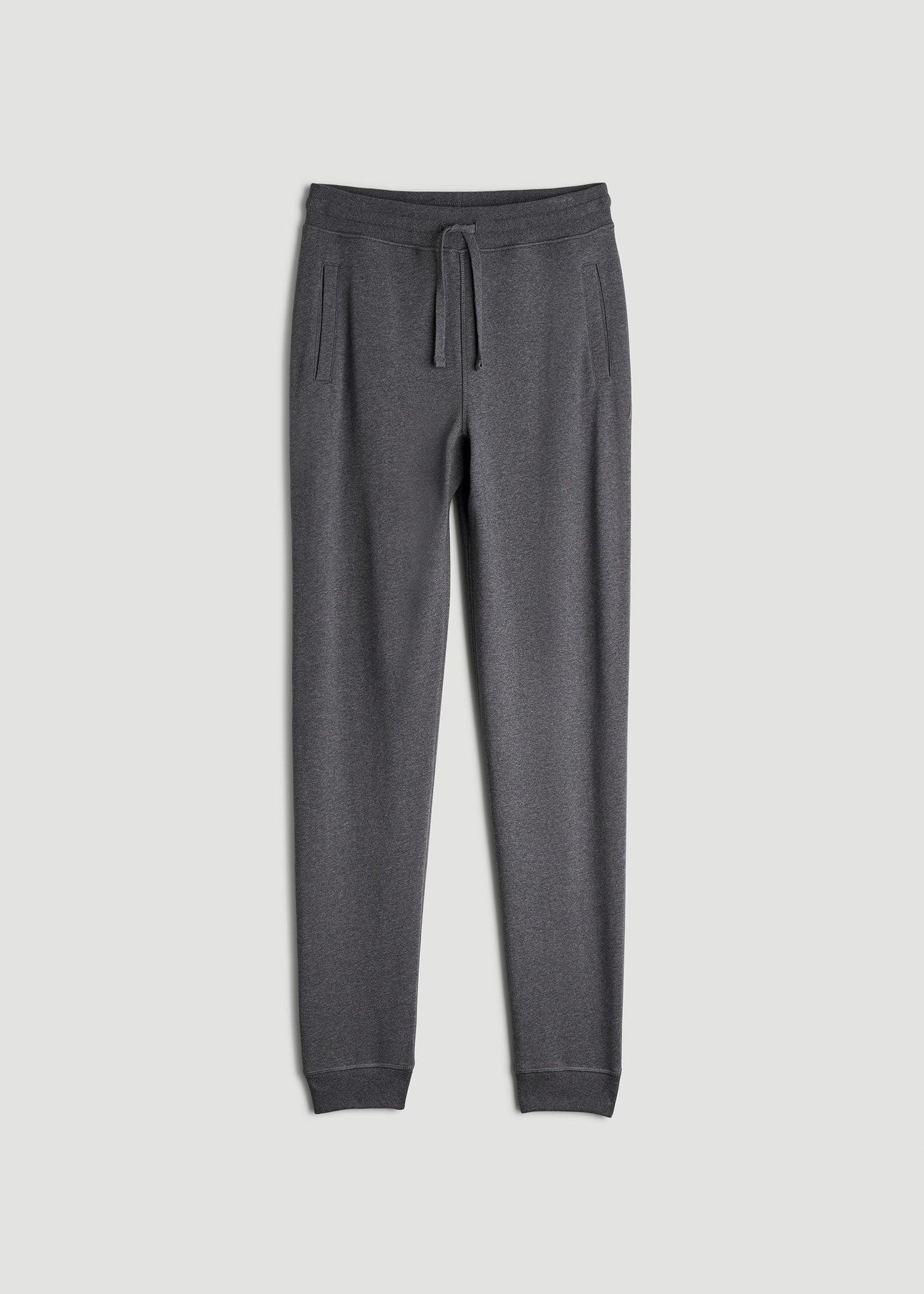 Wearever 2.0 French Terry Joggers for Tall Men in Charcoal Mix Male Product Image