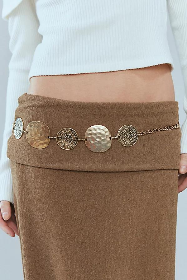 Stamped Chain Belt Womens at Urban Outfitters Product Image