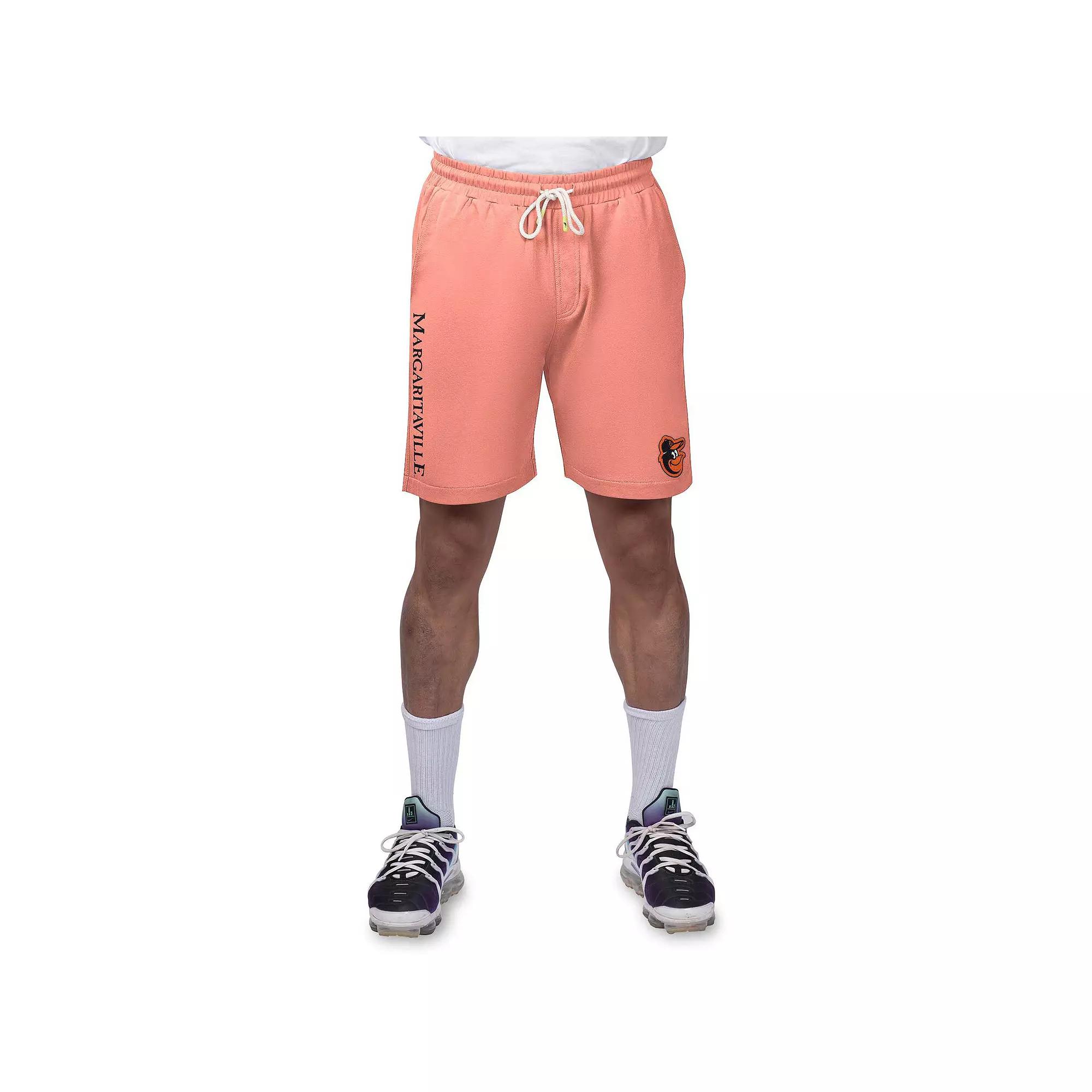 Men's Margaritaville Green Philadelphia Phillies Peached French Terry Shorts,  Product Image