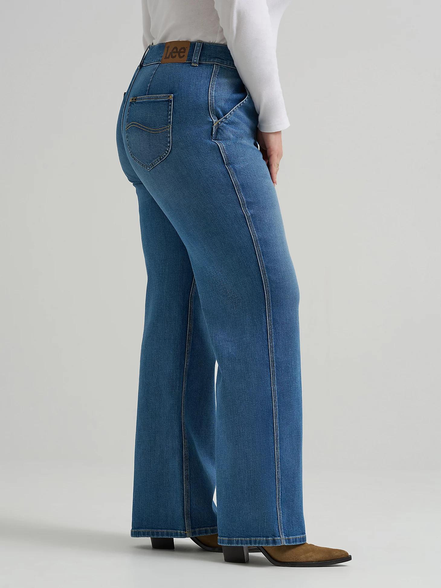Women's Legendary High Rise A-Line Jean (Plus) | Women's Jeans | Lee® Product Image