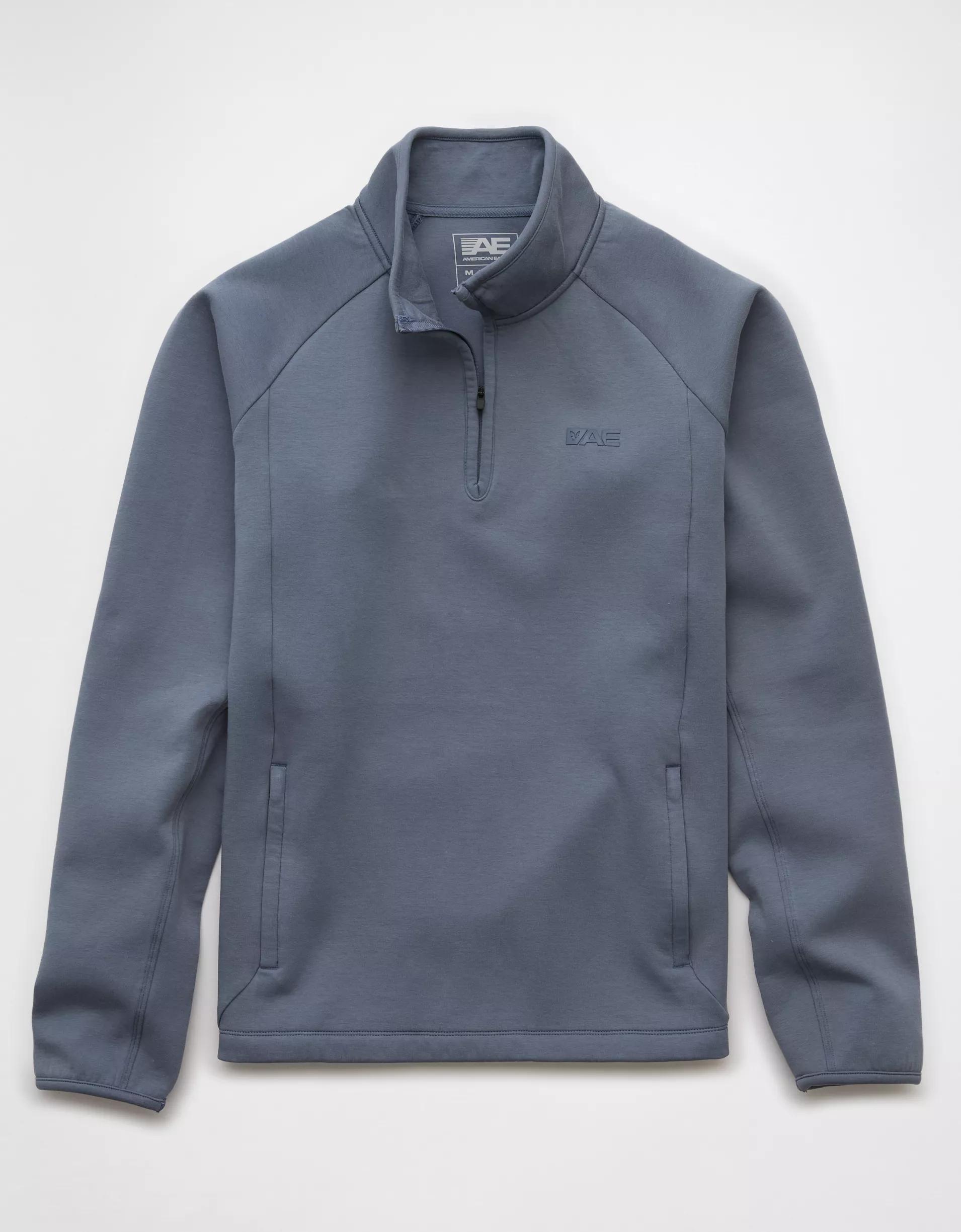 AE 24/7 Tech Fleece Quarter-Zip Sweatshirt Product Image