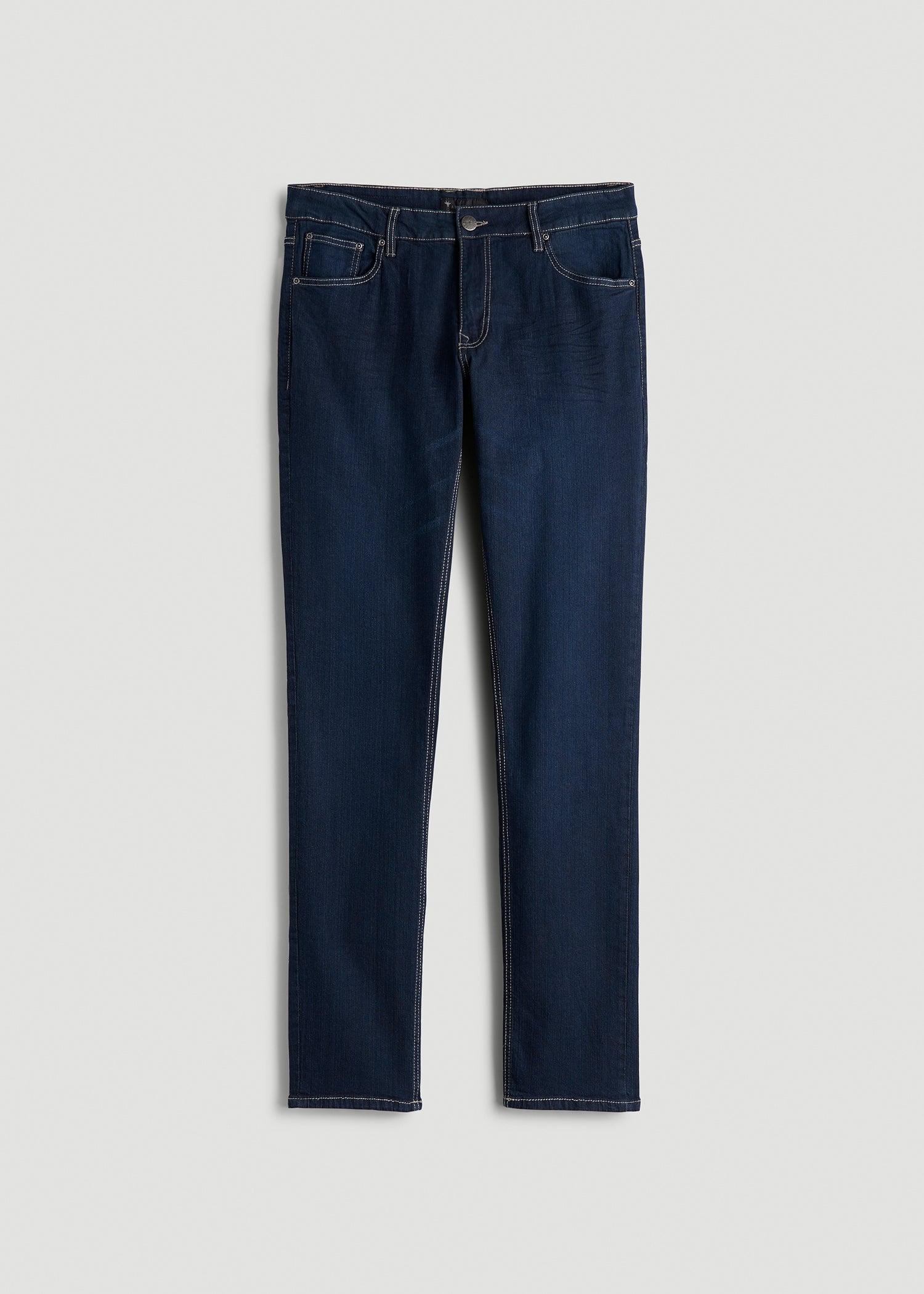 Carman TAPERED Jeans for Tall Men in Blue Steel Male Product Image