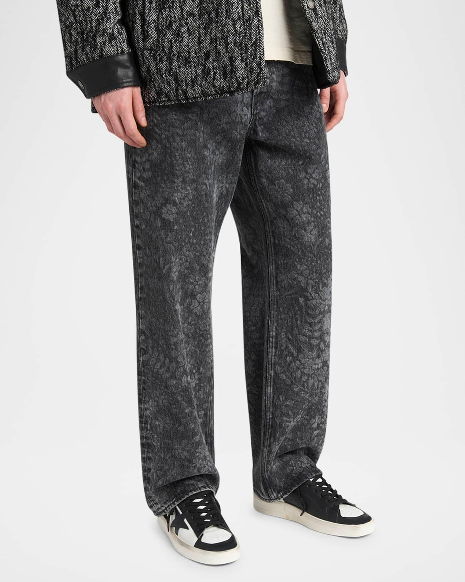 Men's Stardan Star Leather Low-Top Sneakers Product Image