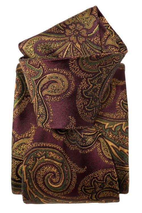 Elizabetta Cortina - Silk Jacquard Tie for Men Product Image