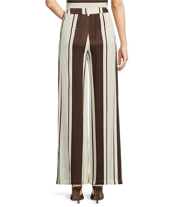 Lucy Paris Coordinating Maisy Stripe Printed Wide Leg Pants Product Image