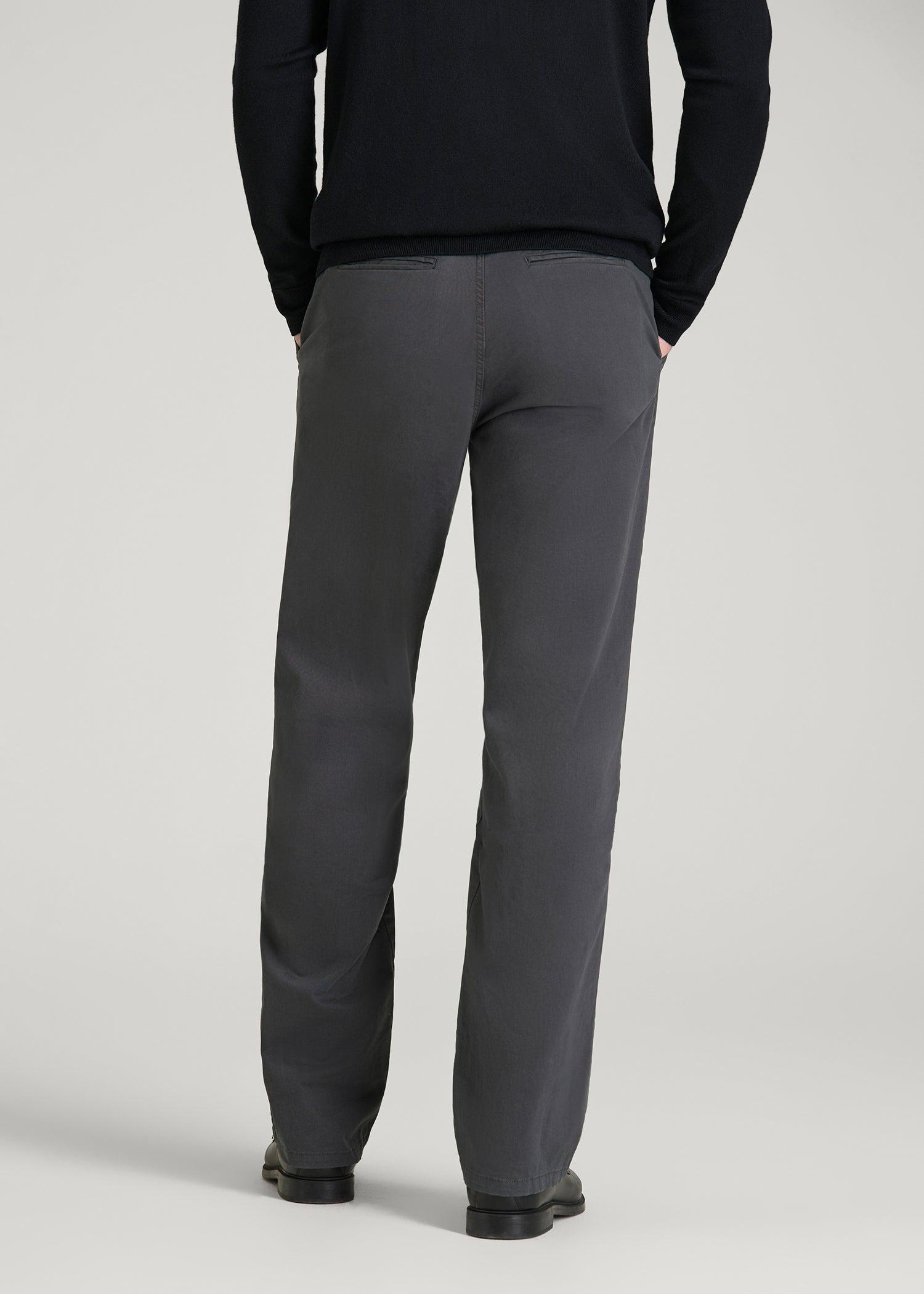 Mason RELAXED Chinos for Tall Men in Iron Grey Male Product Image