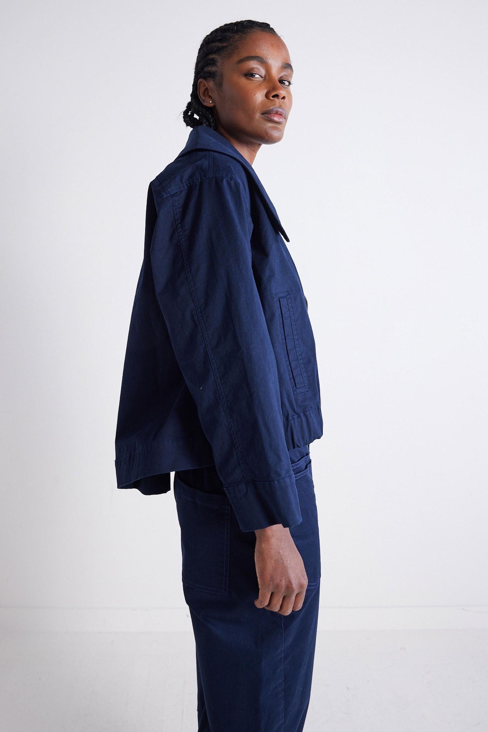 Bite the Bullet Cropped Cargo Twill Jacket Product Image