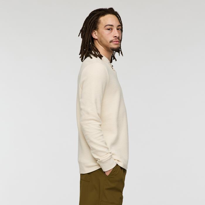 Atajo Long-Sleeve Waffle Henley - Men's Product Image
